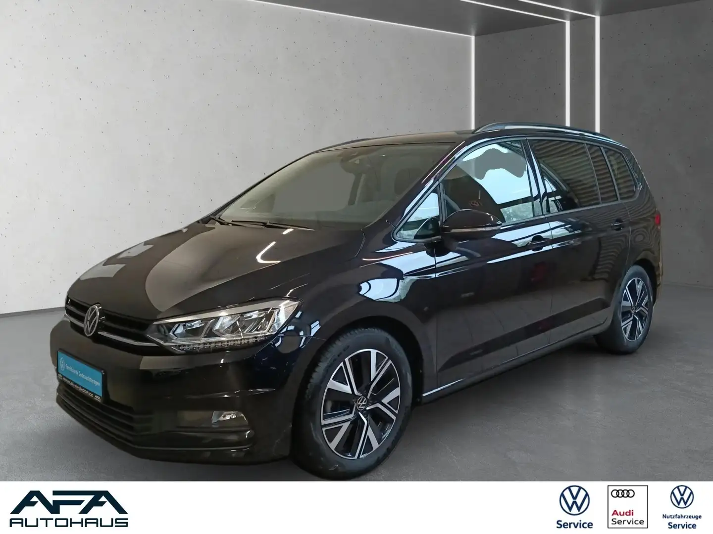 Volkswagen Touran 1.5 TSI HL DSG Navi*LED*DYNA*BlackStyle Schwarz - 1