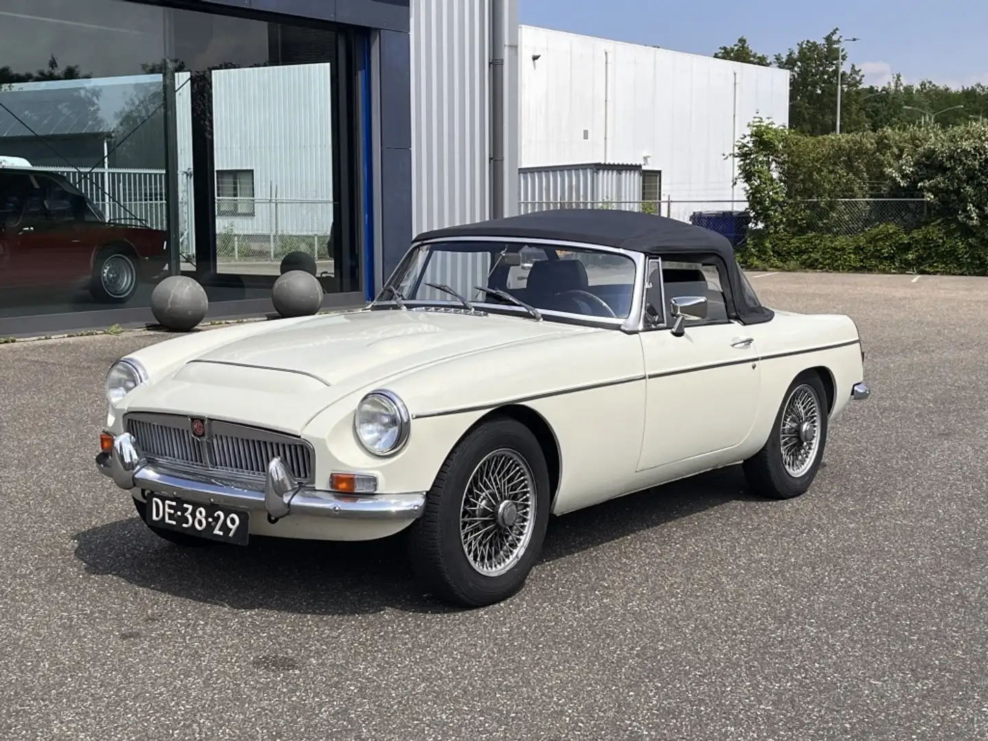 MG MGC Roadster Wit - 2