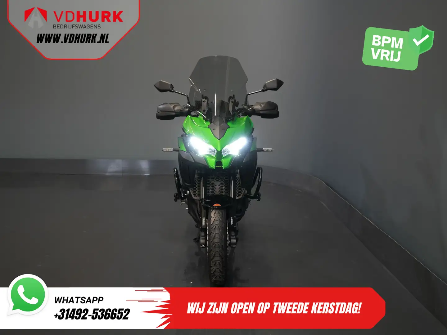 Kawasaki Versys 1000 Tourer BTW motor (ex BTW €9.990,-) Cruise/ ABS/ Ko Groen - 2