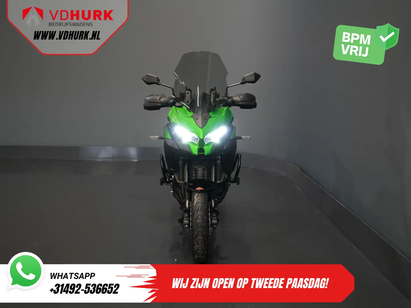 Kawasaki Versys 1000 Tourer BTW motor (ex BTW €9.990,-) Cruise/ ABS/ Ko Groen - 2