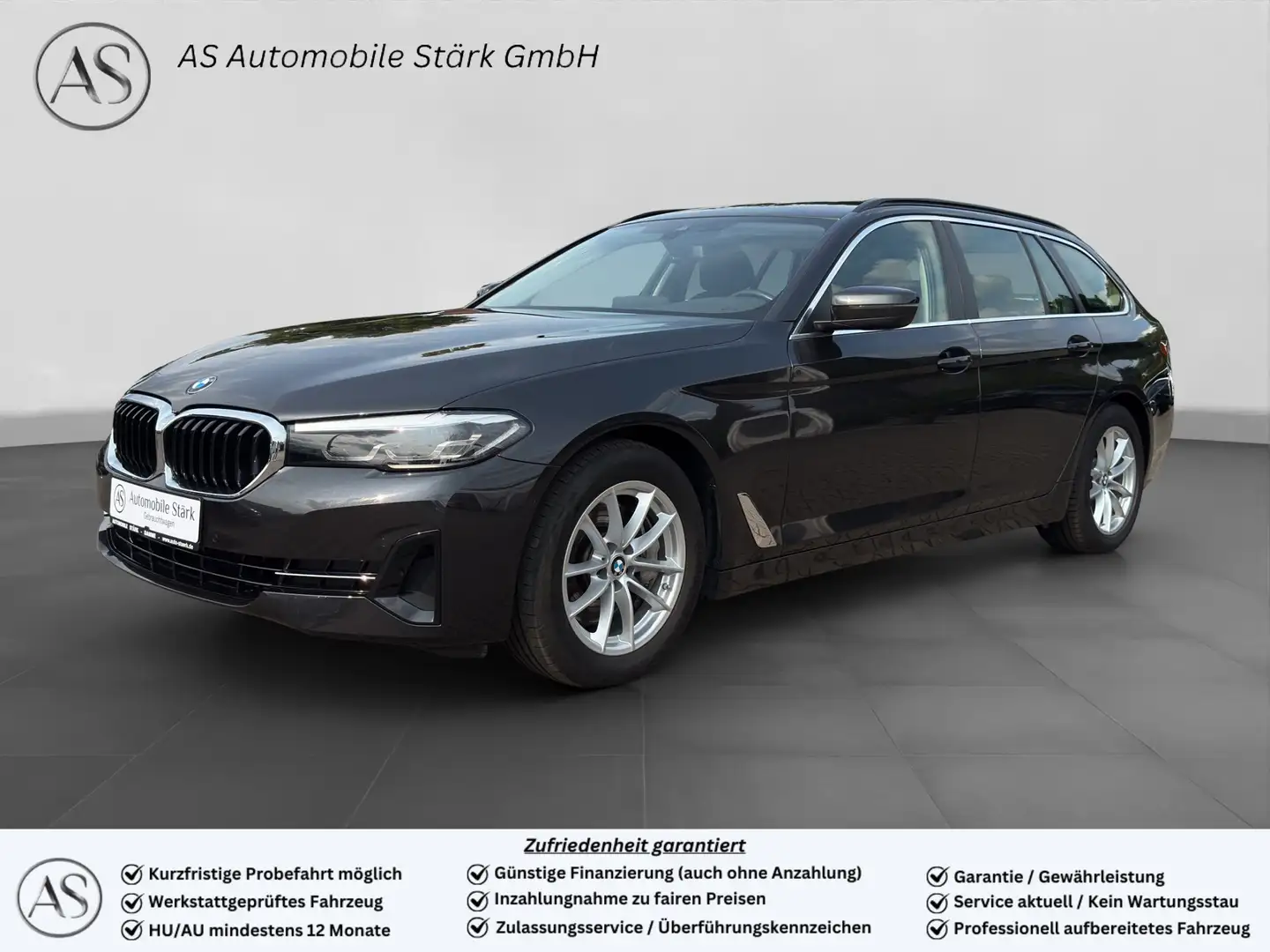 BMW 530 Touring LED+Kamera+Leder+CarPlay+DAB Grau - 1