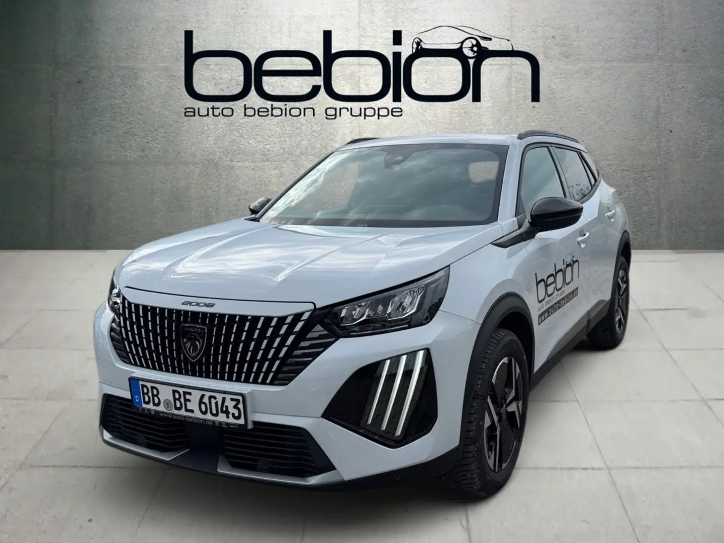 Peugeot 2008 1.2 145 Allure 1re PDC LED KlimaA SpurH Weiß - 1