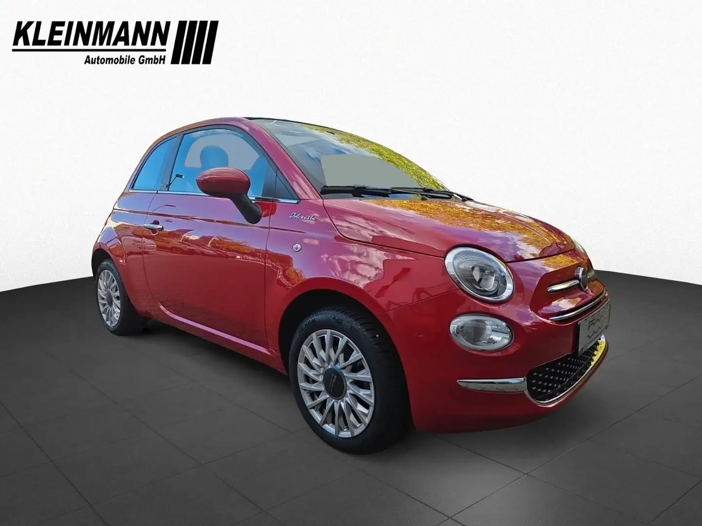 Fiat 500C Dolcevita 1.0 GSE Hybrid (70 PS) Rot - 2