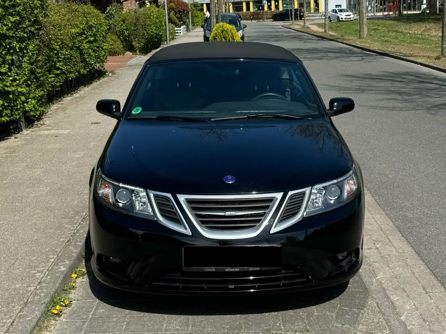 Saab 9-3 9-3 1.8t Cabrio Aut. Vector Schwarz - 2