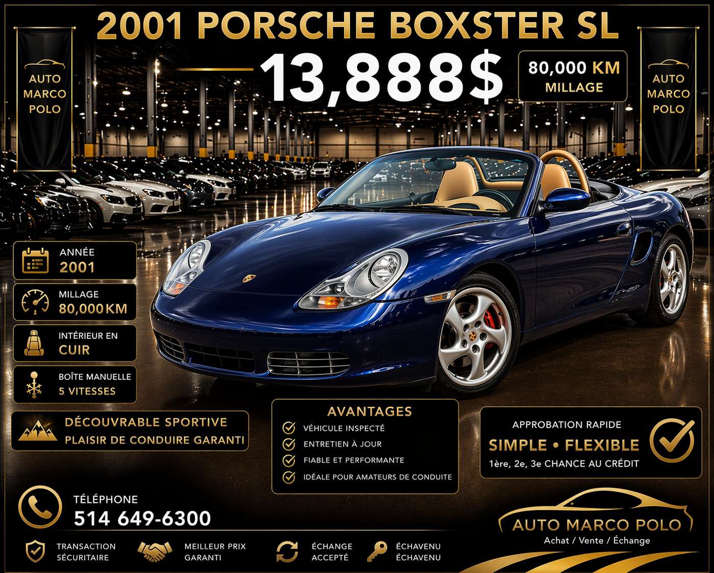 2001 Porsche Boxster Spyder