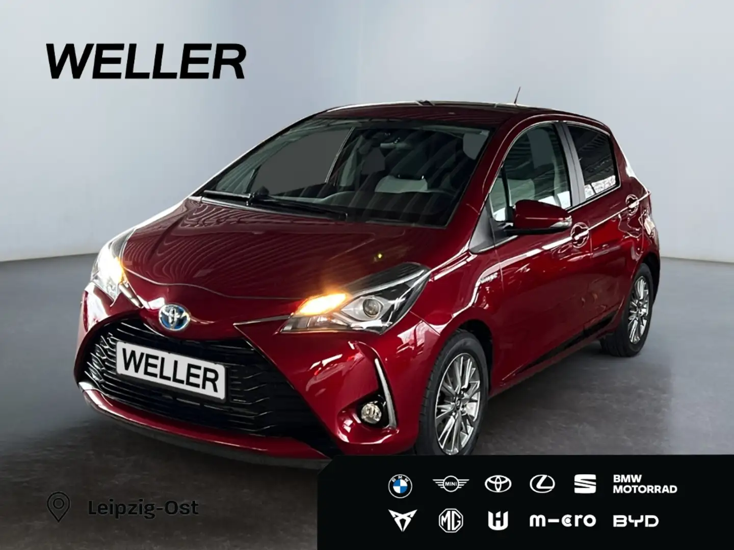Toyota Yaris Hybrid 1.5 Comfort *Navi*Kamera*Spurhalte* Rot - 1