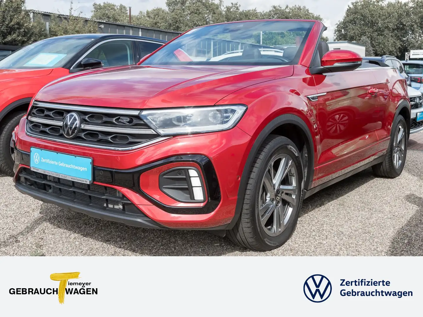 Volkswagen T-Roc 1.5 TSI DSG R-LINE ST.HEIZ AHK Rot - 1