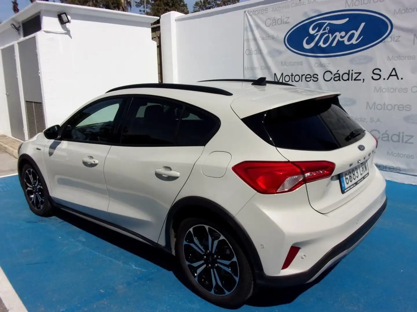 Ford Focus 1.0 Ecoboost MHEV Active 125 Blanc - 2