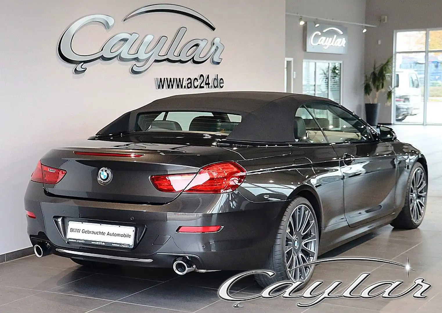 BMW 640 d CABRIO INDIVIDUAL MASSAGE BELÜFTET 360° 20° Brun - 2