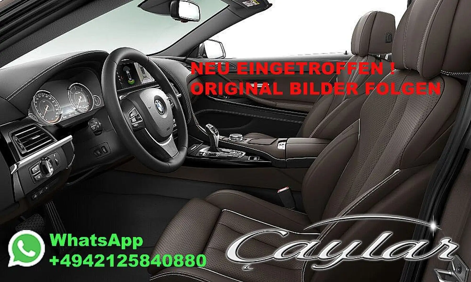 BMW 640 d CABRIO INDIVIDUAL MASSAGE BELÜFTET 360° 20° Braun - 2