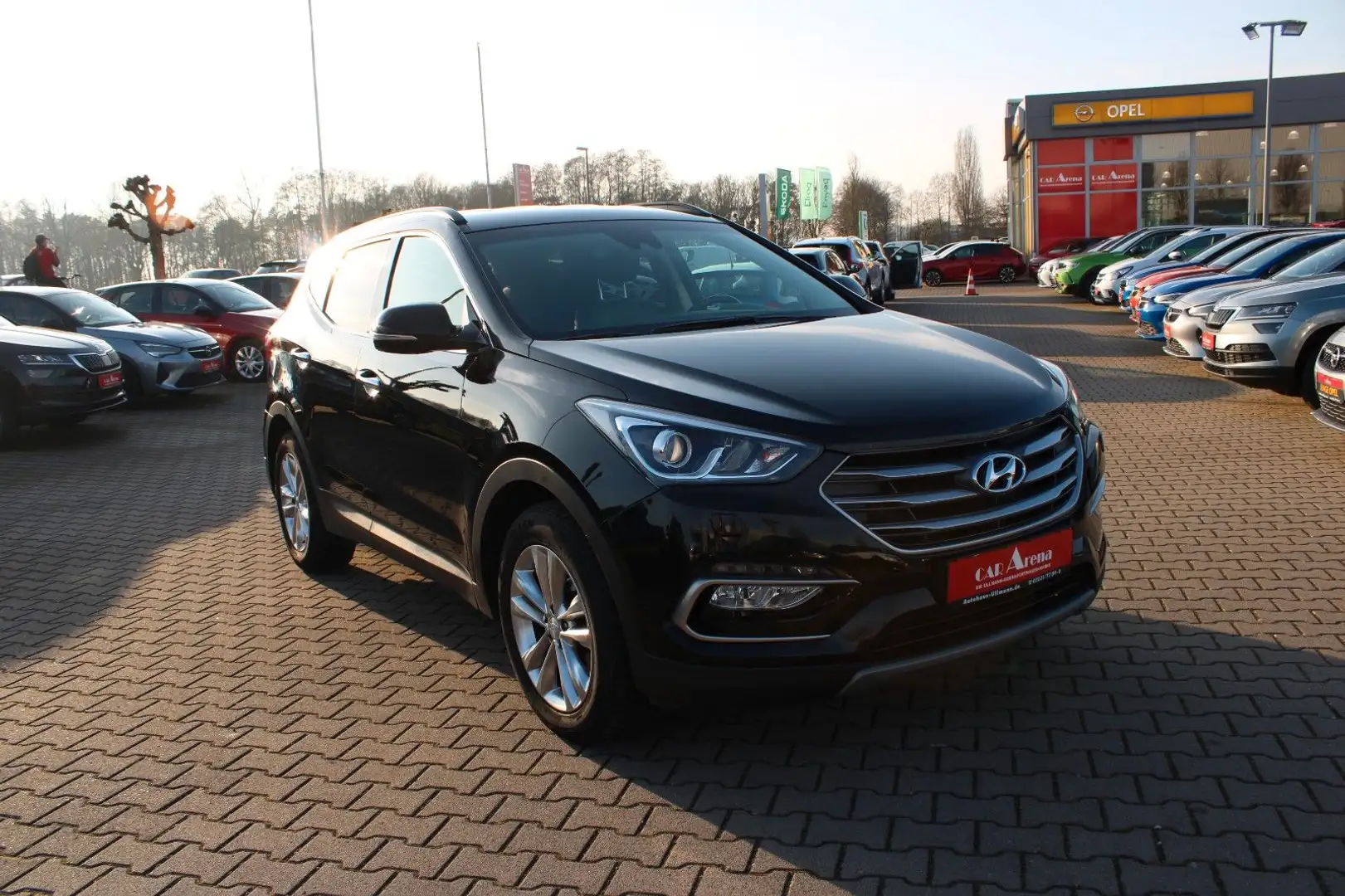 Hyundai SANTA FE 2.2 blue Style 4WD*AHK*SHZ*Navi*Kamera* Negru - 1