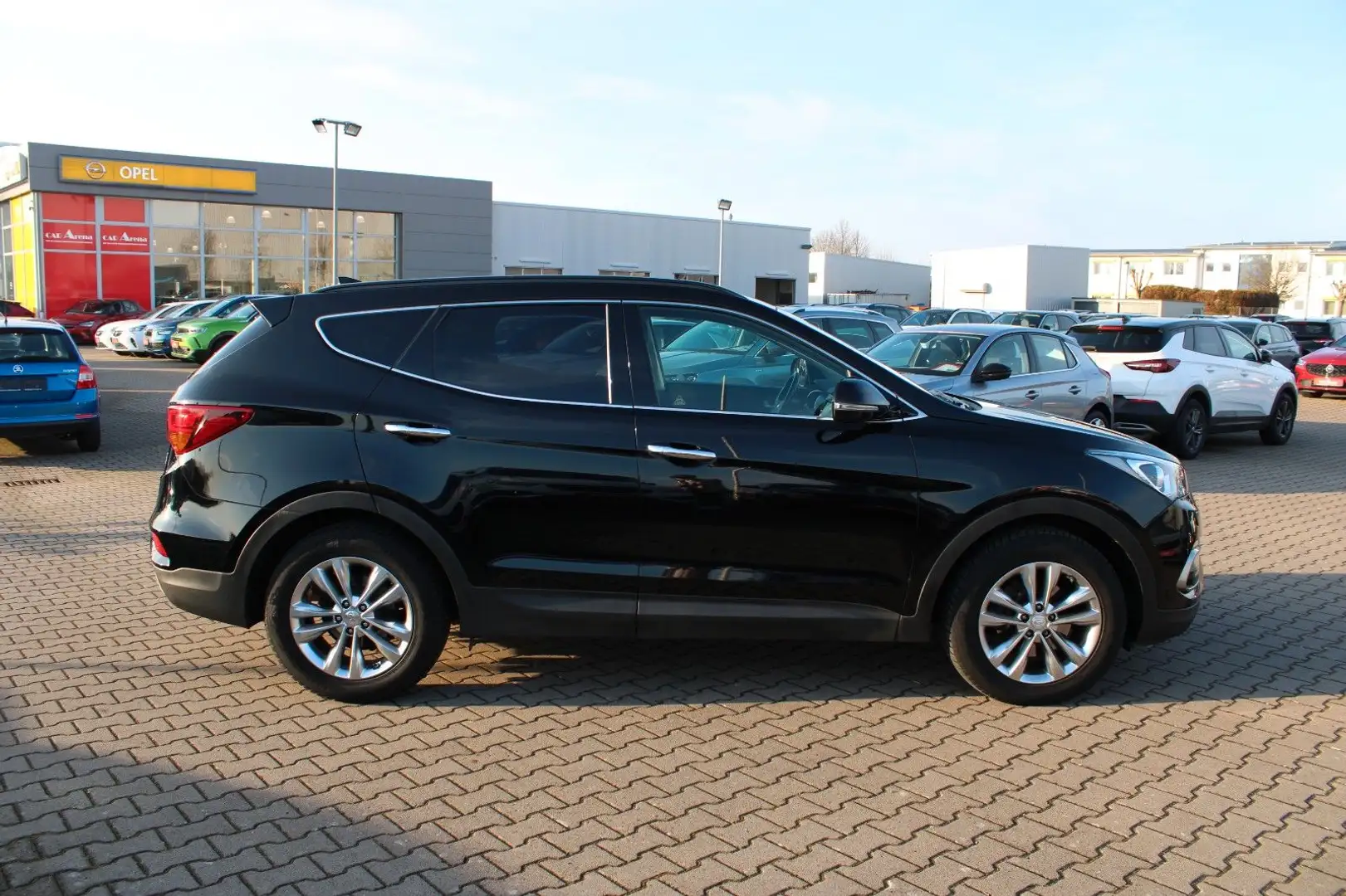 Hyundai SANTA FE 2.2 blue Style 4WD*AHK*SHZ*Navi*Kamera* Negru - 2