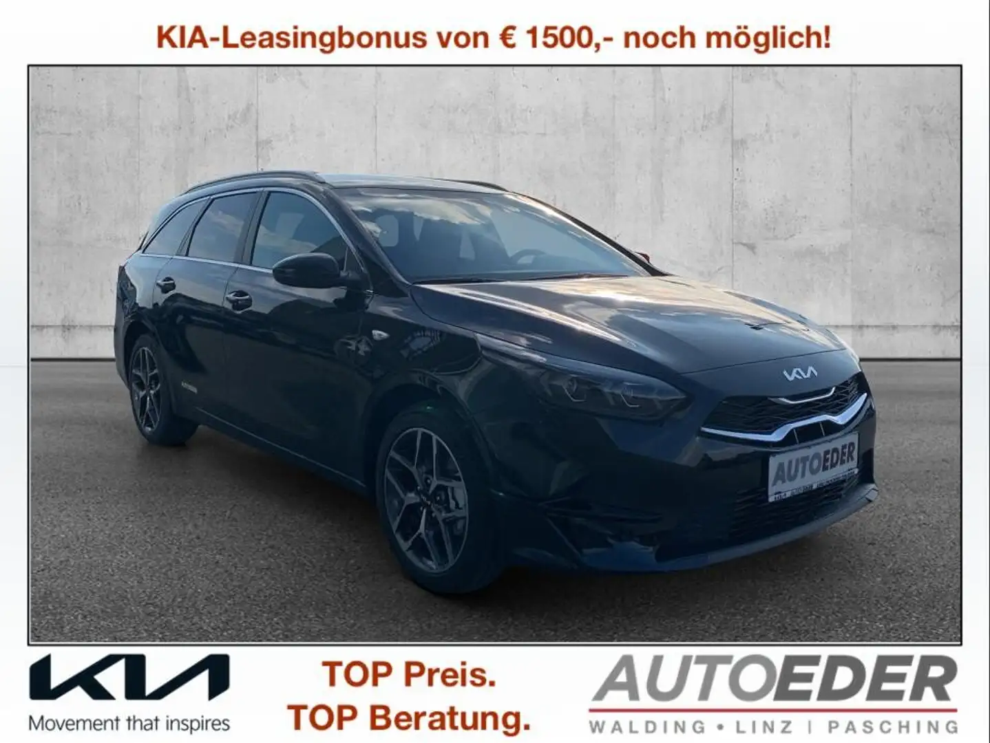 Kia Ceed SW / cee'd SW ceed SW 1,0 T-GDI GPF ISG Silber Schwarz - 1