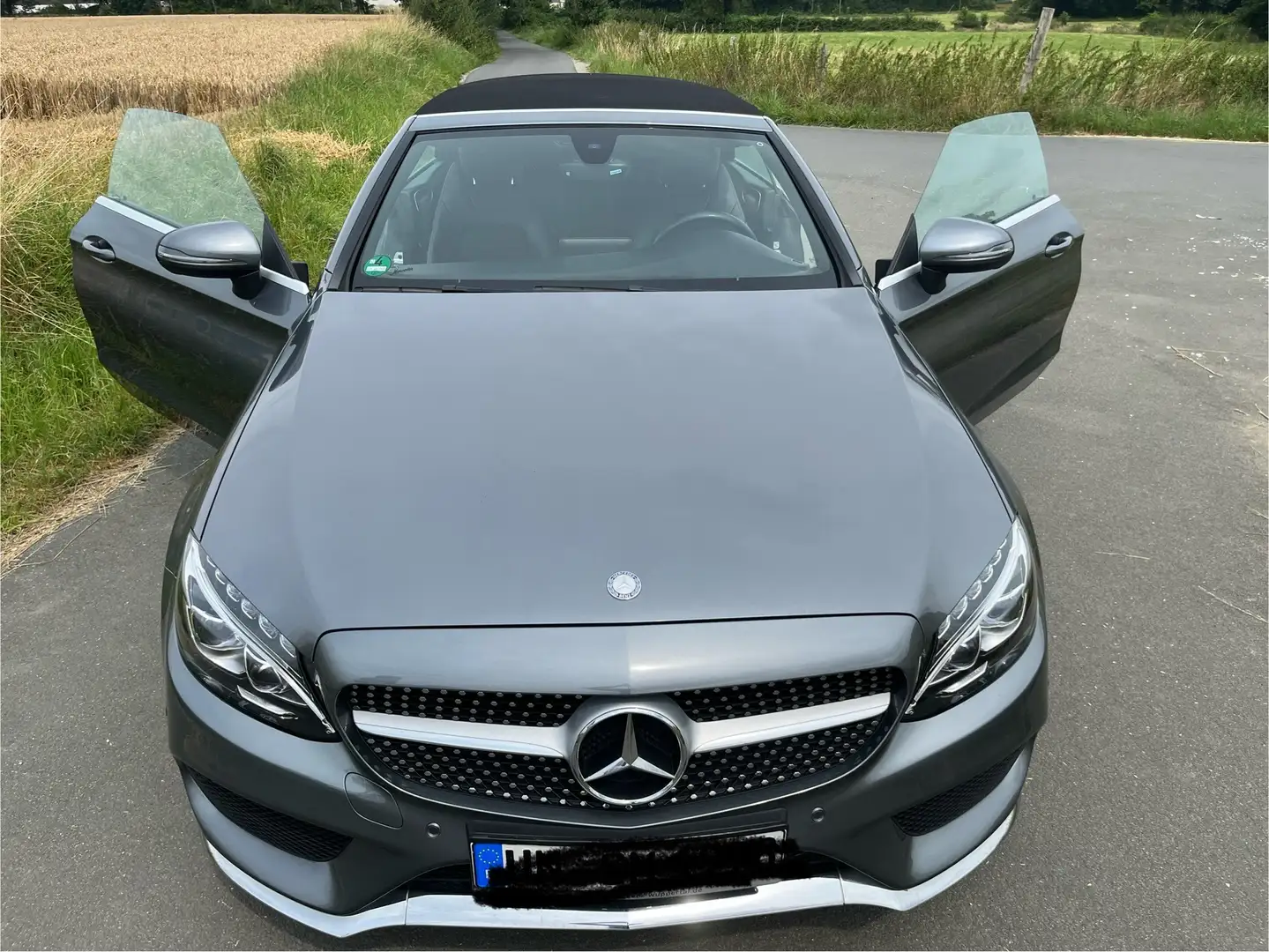 Mercedes-Benz C 180 Cabrio AMG-Line Gris - 1