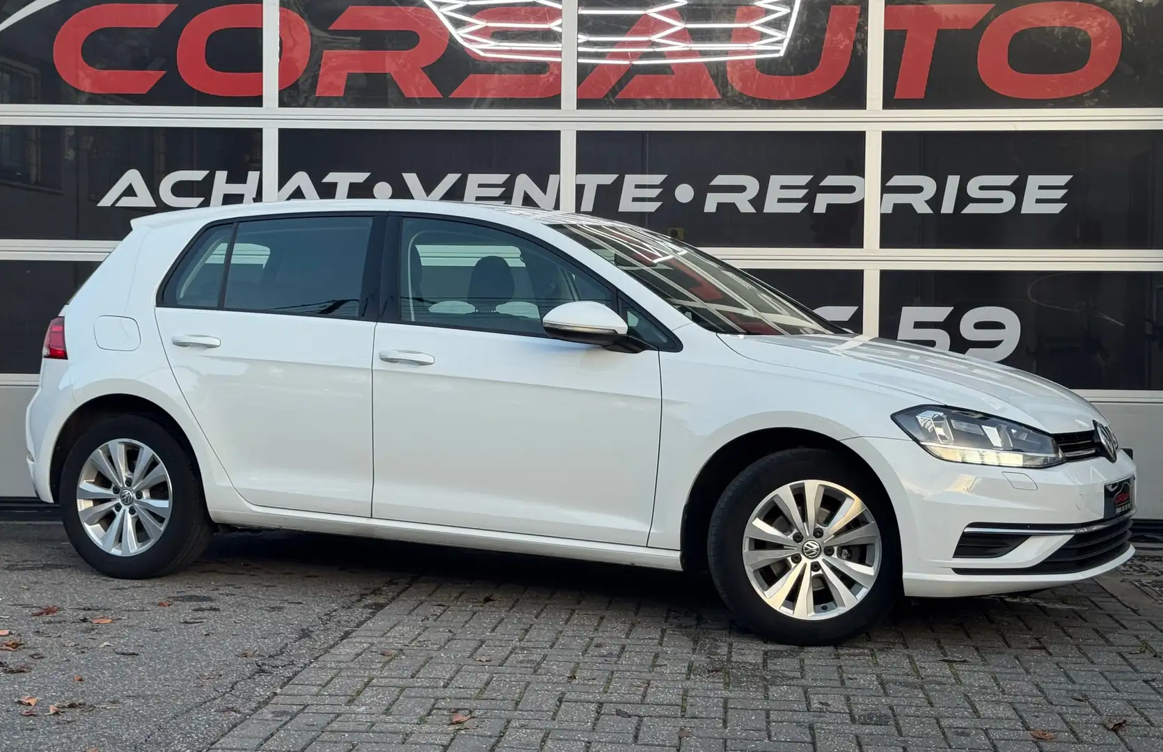 Volkswagen Golf Golf 1.0 TSI IQ.Drive NAVI CLIM CRUISE JA MEDIA Blanc - 2