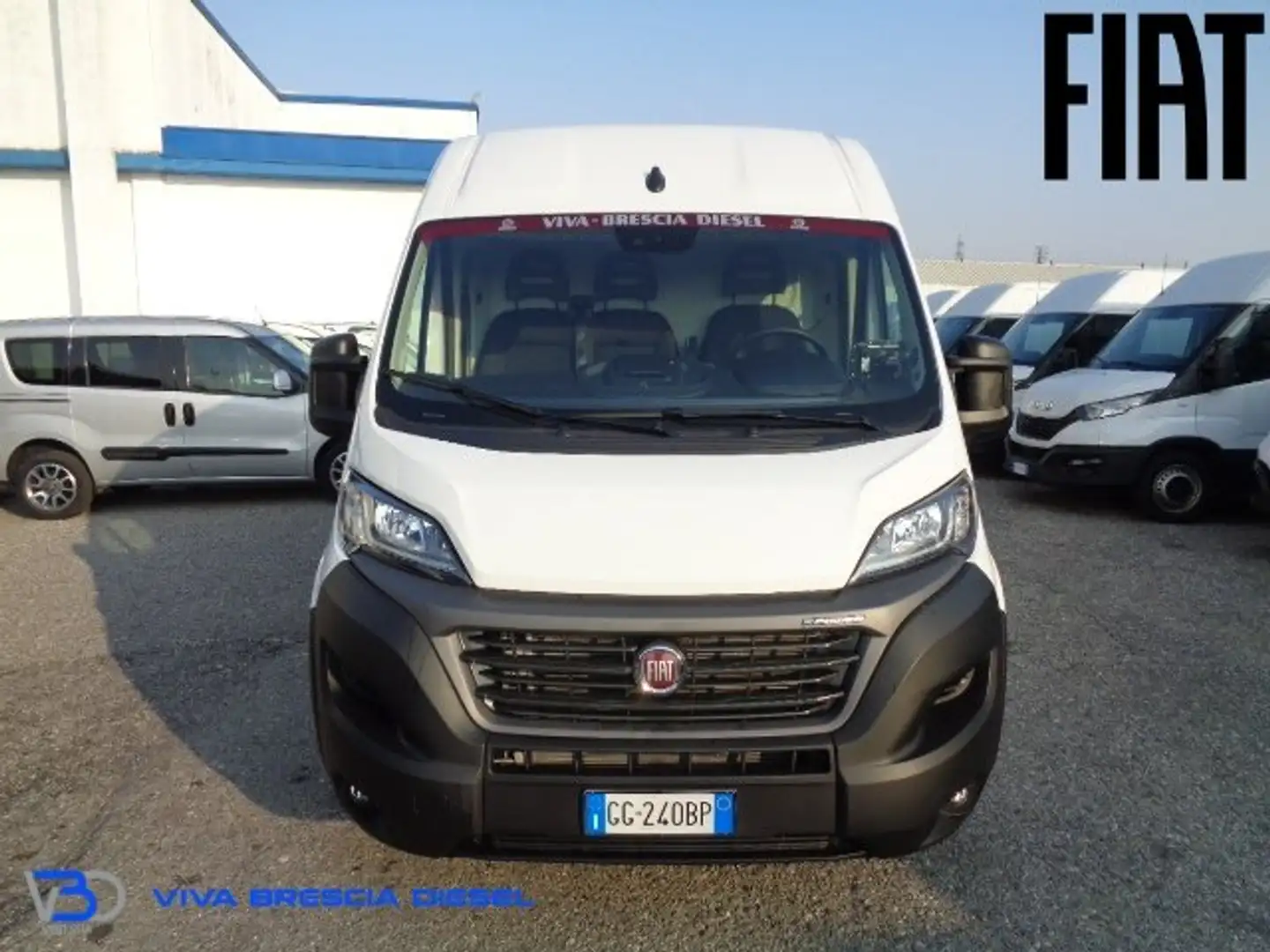 Fiat Ducato Elettrico 47Kw furgone Lh2 Bianco - 2