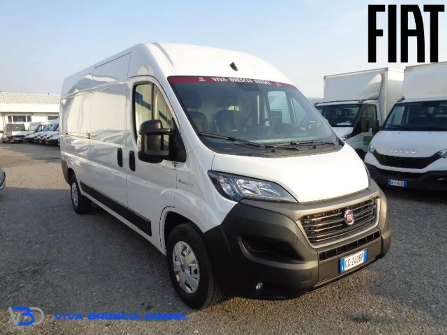 Fiat Ducato Elettrico 47Kw furgone Lh2 Bianco - 1