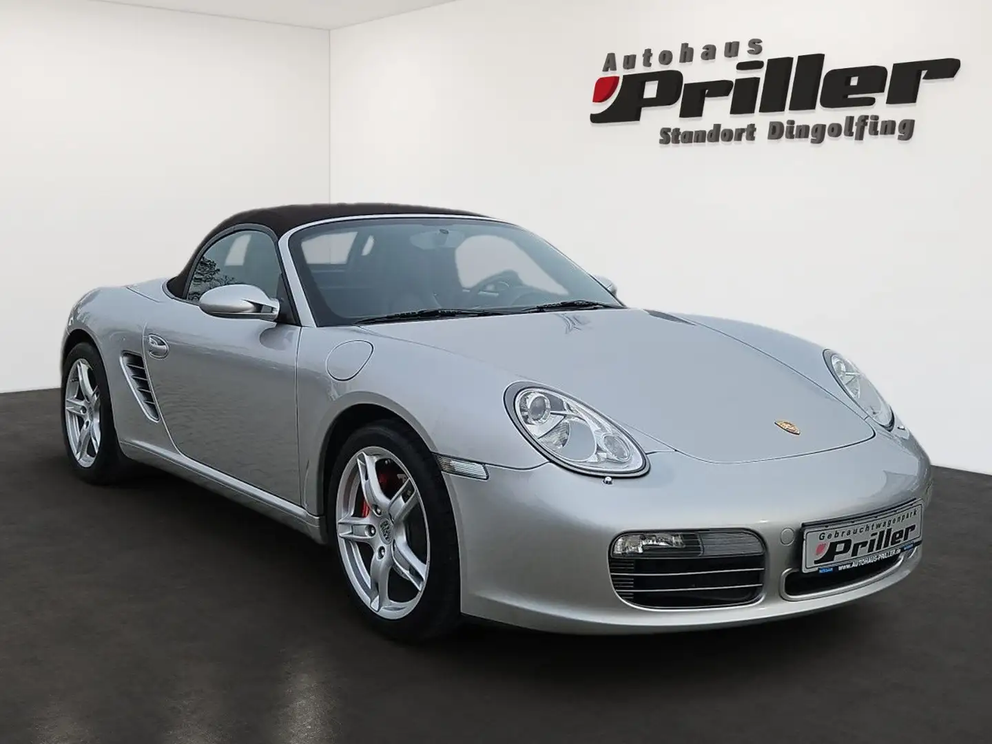 Porsche Boxster S 3.4 Bi-Xenon/BOSE/Leder/SHZ/Navi PCM Silber - 2
