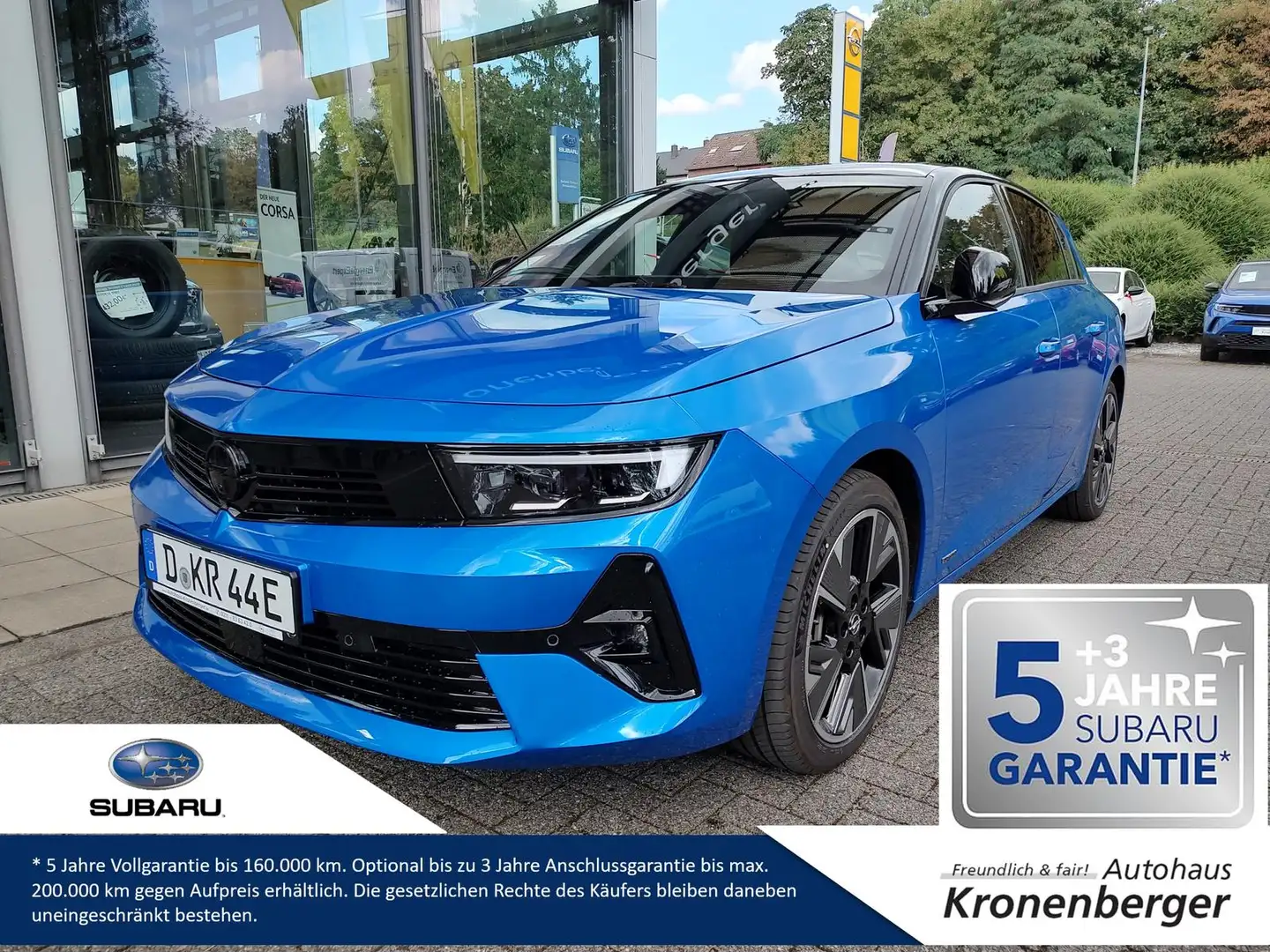 Opel Astra Electric GS Ultimate Intelli Drive 2.0 AGR Blau - 1