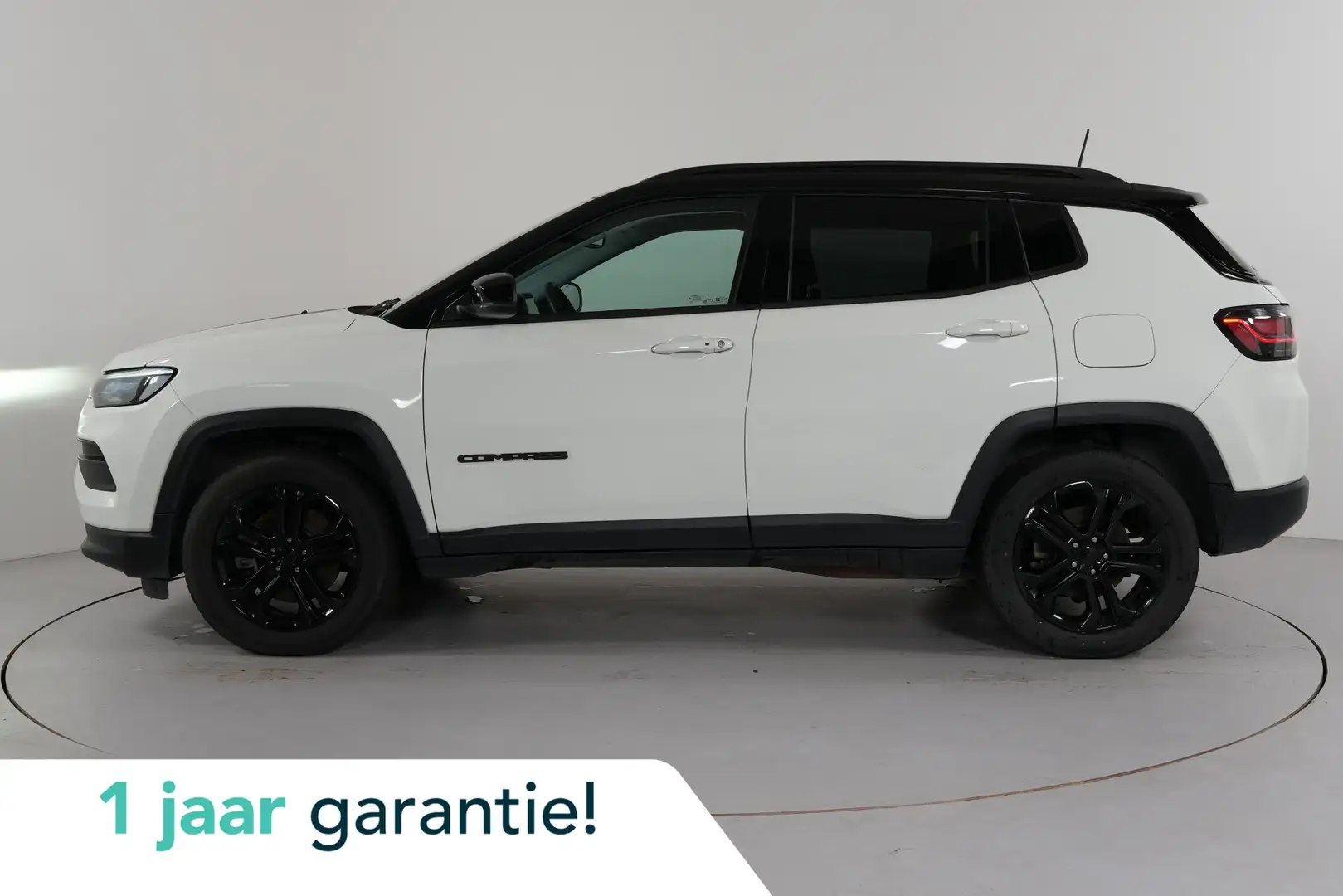 Jeep Compass 4xe 240 pk PHEV Upland | Adap. Cruise | Stl. verw. Weiß - 1