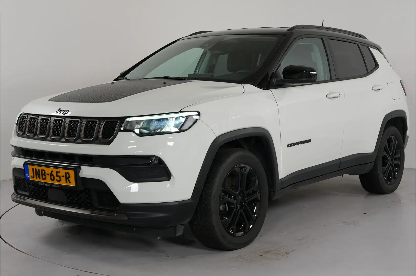 Jeep Compass 4xe 240 pk PHEV Upland | Adap. Cruise | Stl. verw. Weiß - 2