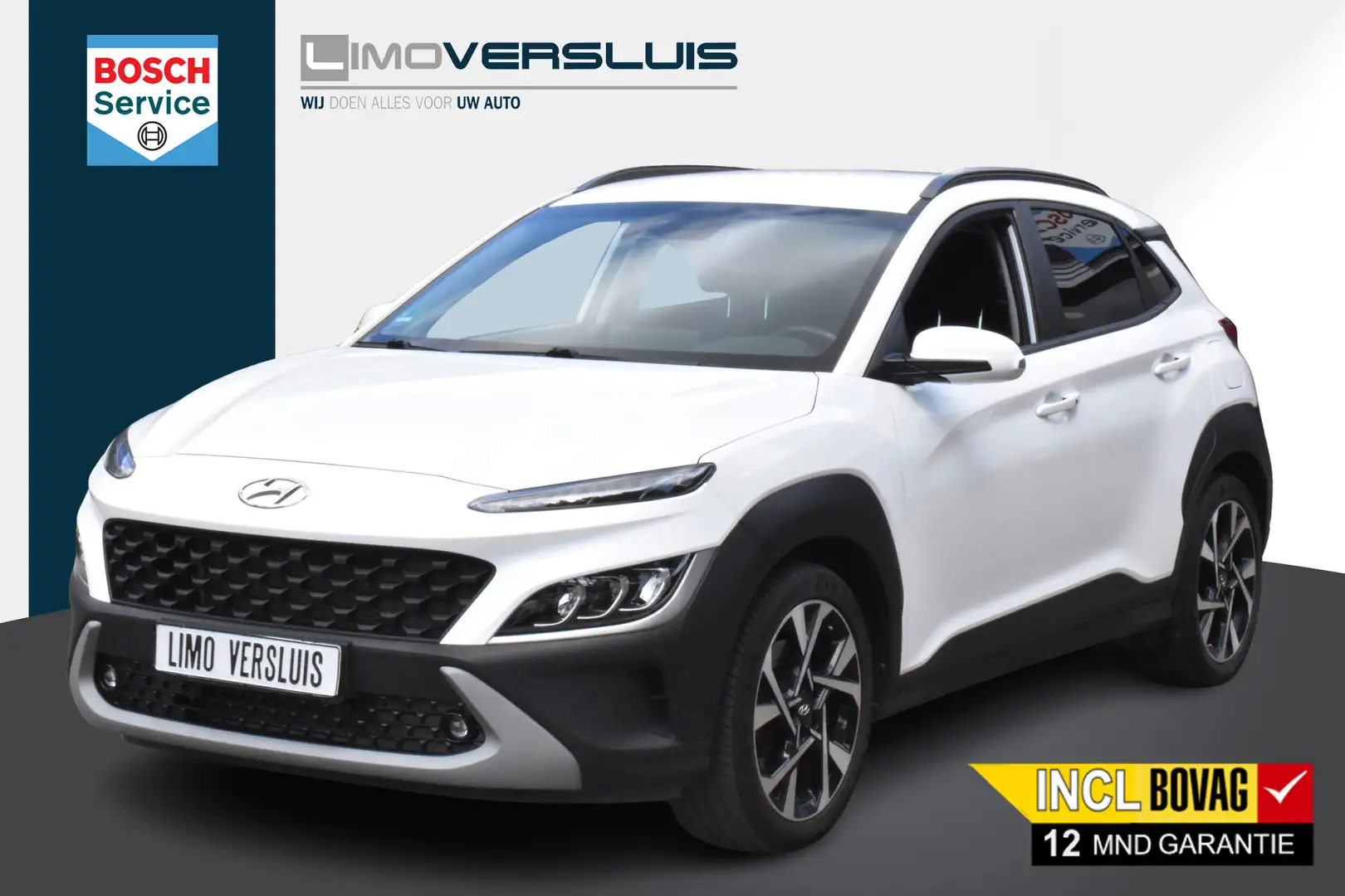 Hyundai KONA 1.0 T-GDI Premium Pack | Stuur/Stoelverwarming | T Blanc - 1