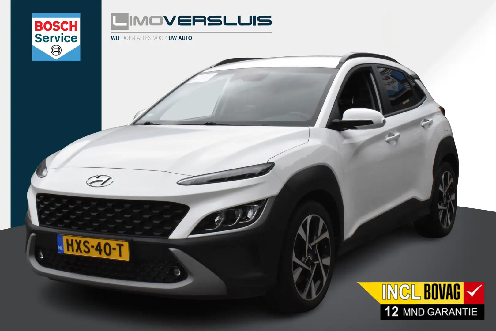 Hyundai KONA 1.0 T-GDI Premium Pack | Stuur/Stoelverwarming | T Blanc - 1