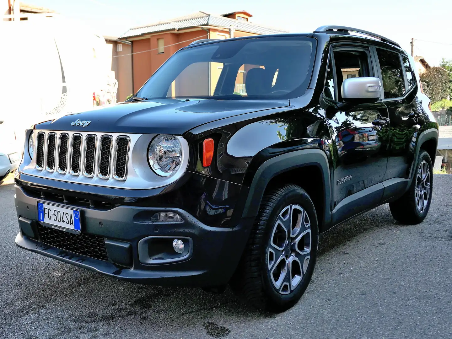 Jeep Renegade 1.4 m-air Limited 4wd 170cv AUTOMATICO unipropr. Nero - 1