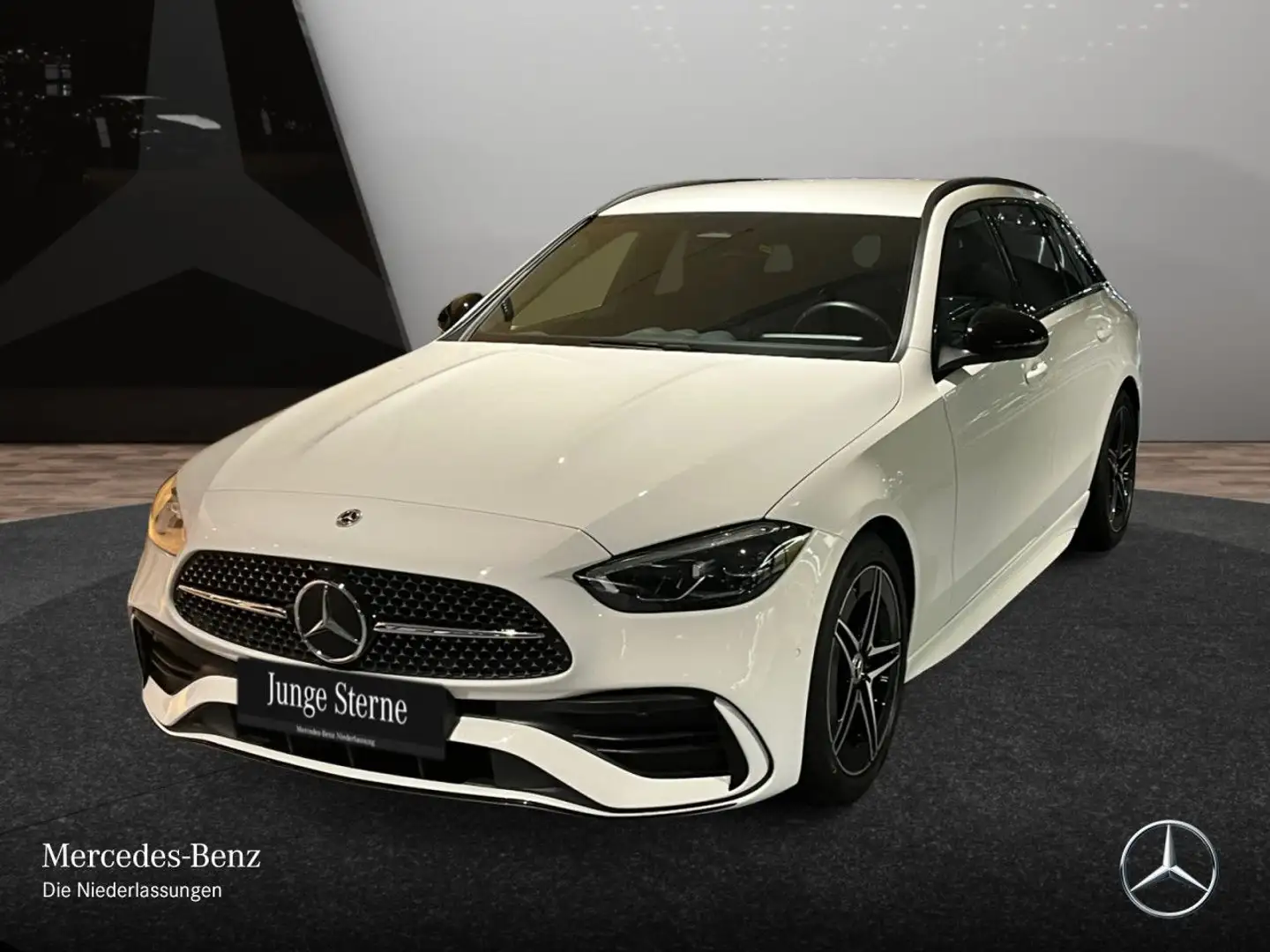 Mercedes-Benz C 200 T AMG+NIGHT+LED+KAMERA+TOTW+KEYLESS+9G Weiß - 2