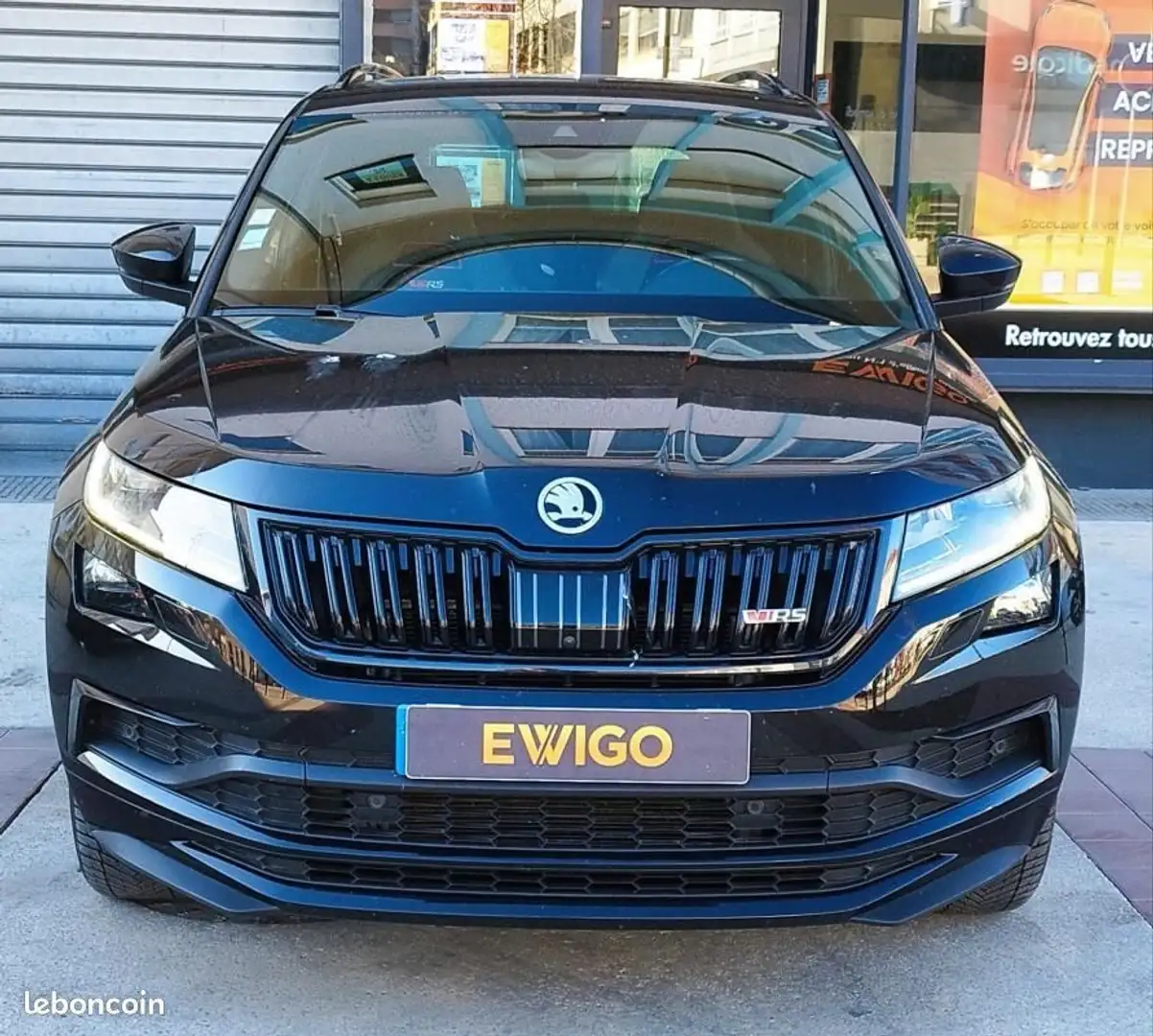 Skoda Kodiaq 7PL 2.0 BITDI 240CH SCR RS 4X4 DSG BVA CARPLAY SIE Noir - 2