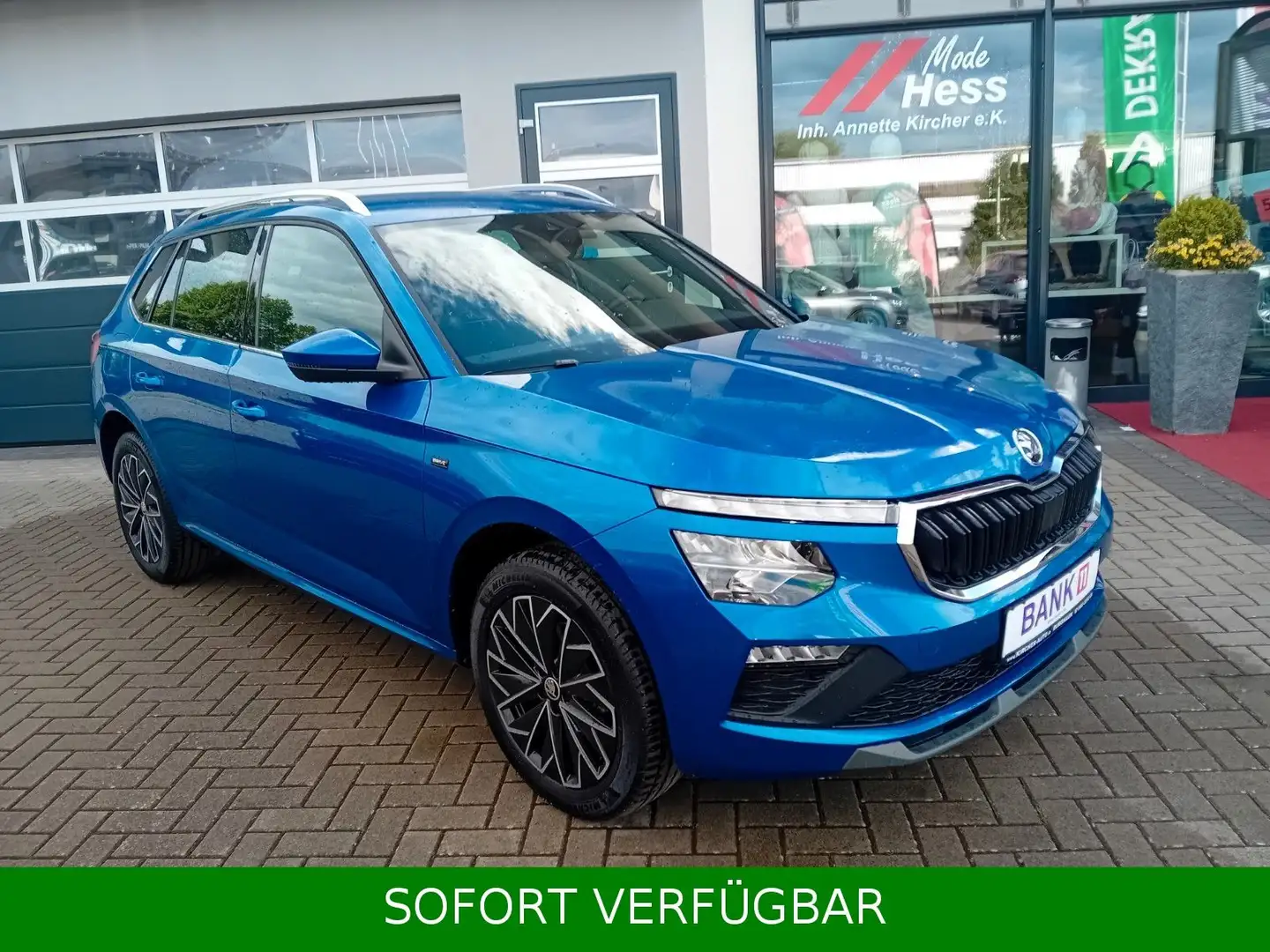 Skoda Kamiq TSI Drive, Alu 17",***10 J. KIRCHER-AUTO** Bleu - 2