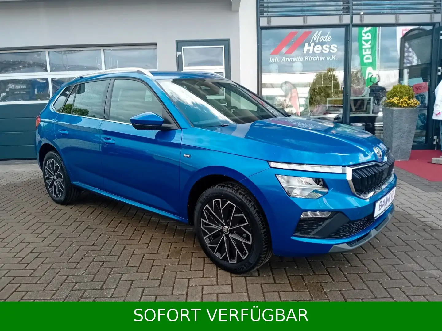 Skoda Kamiq TSI Drive, Alu 17",***10 J. KIRCHER-AUTO** Bleu - 1