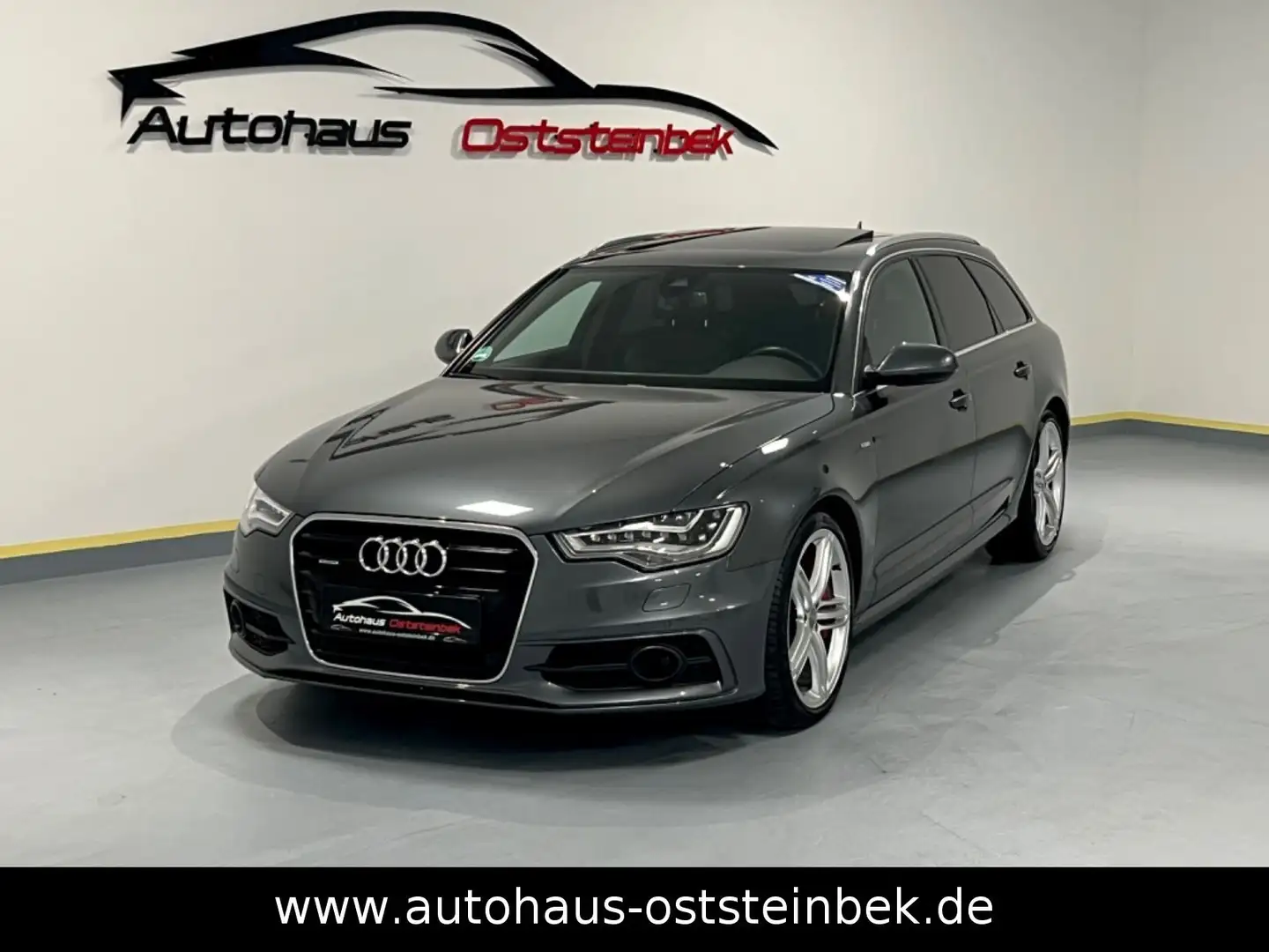 Audi A6 AVANT 3.0 TDI QUATTRO/S-LINE/MATRIX/PANO/MMI/ Gris - 1