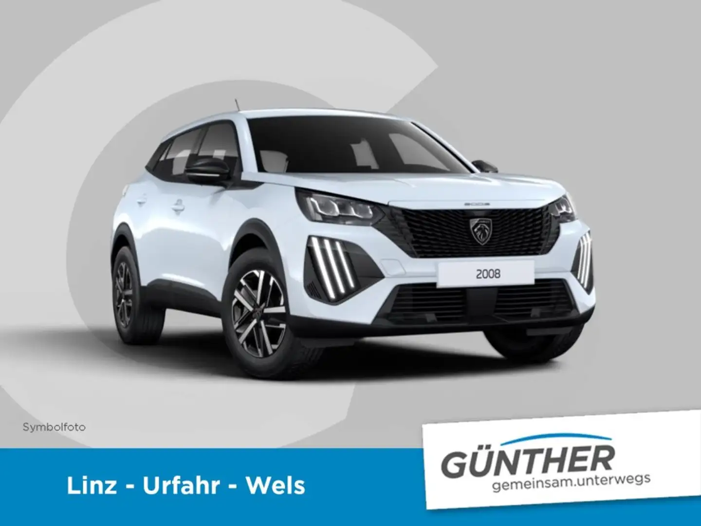 Peugeot 2008 Style Turbo 100 Weiß - 1