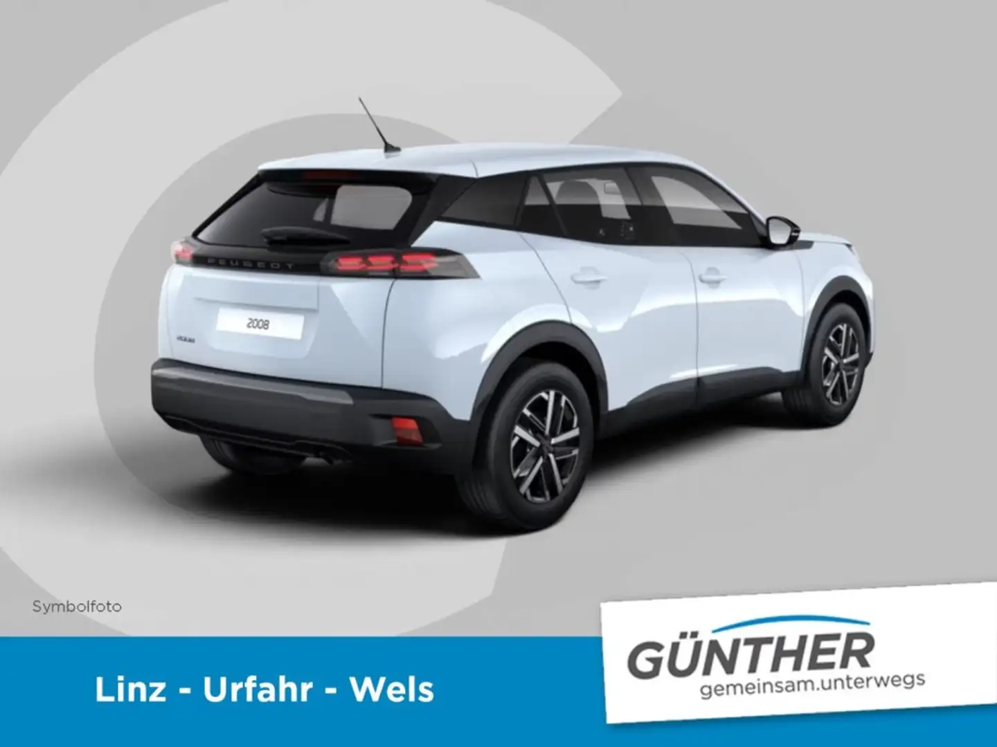Peugeot 2008 Style Turbo 100 Weiß - 2