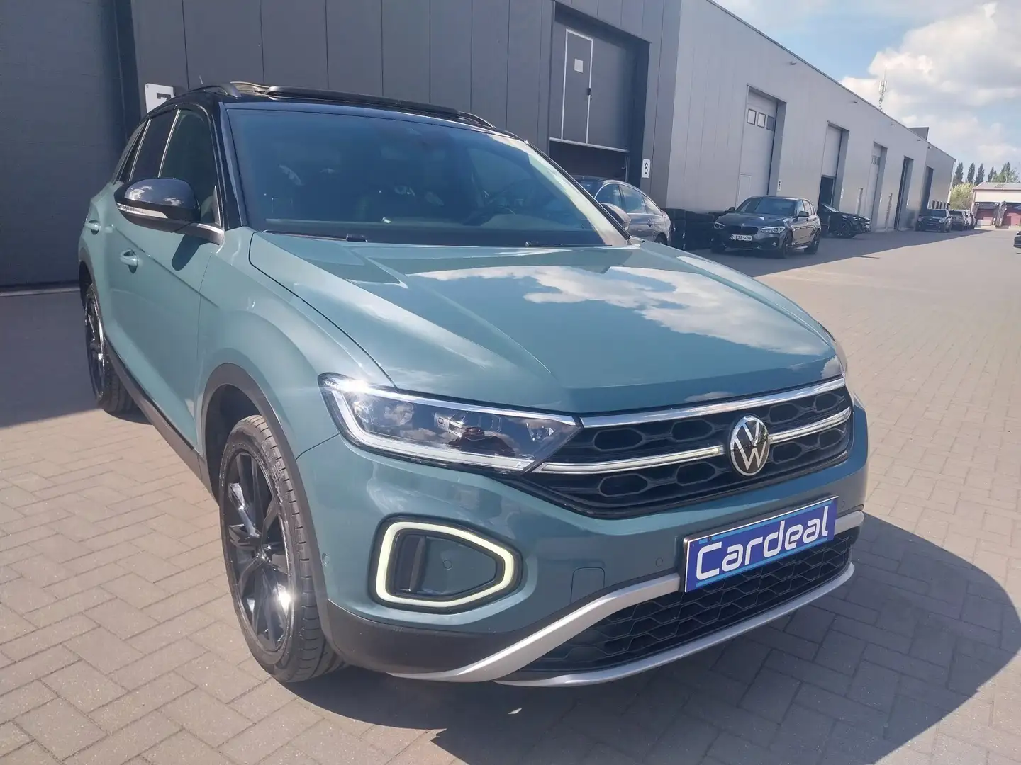Volkswagen T-Roc 1.5 TSI Style  /CARPLAY/TOIT. OUVRANT/GARANTIE/ Vert - 1