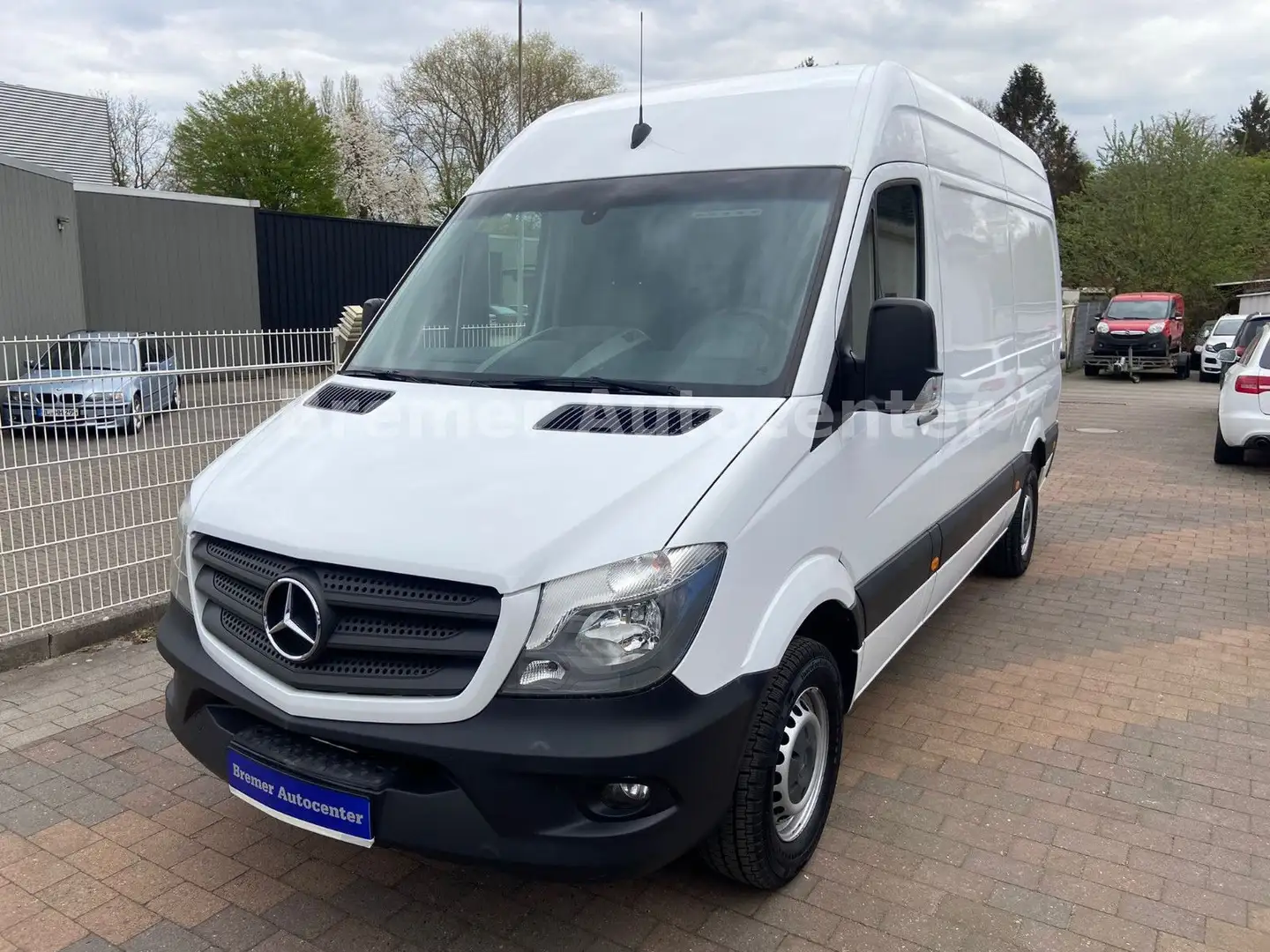 Mercedes-Benz Sprinter 313 CDi Kamera,Navi,Klima,Stdh,SH,1Hd. Weiß - 1