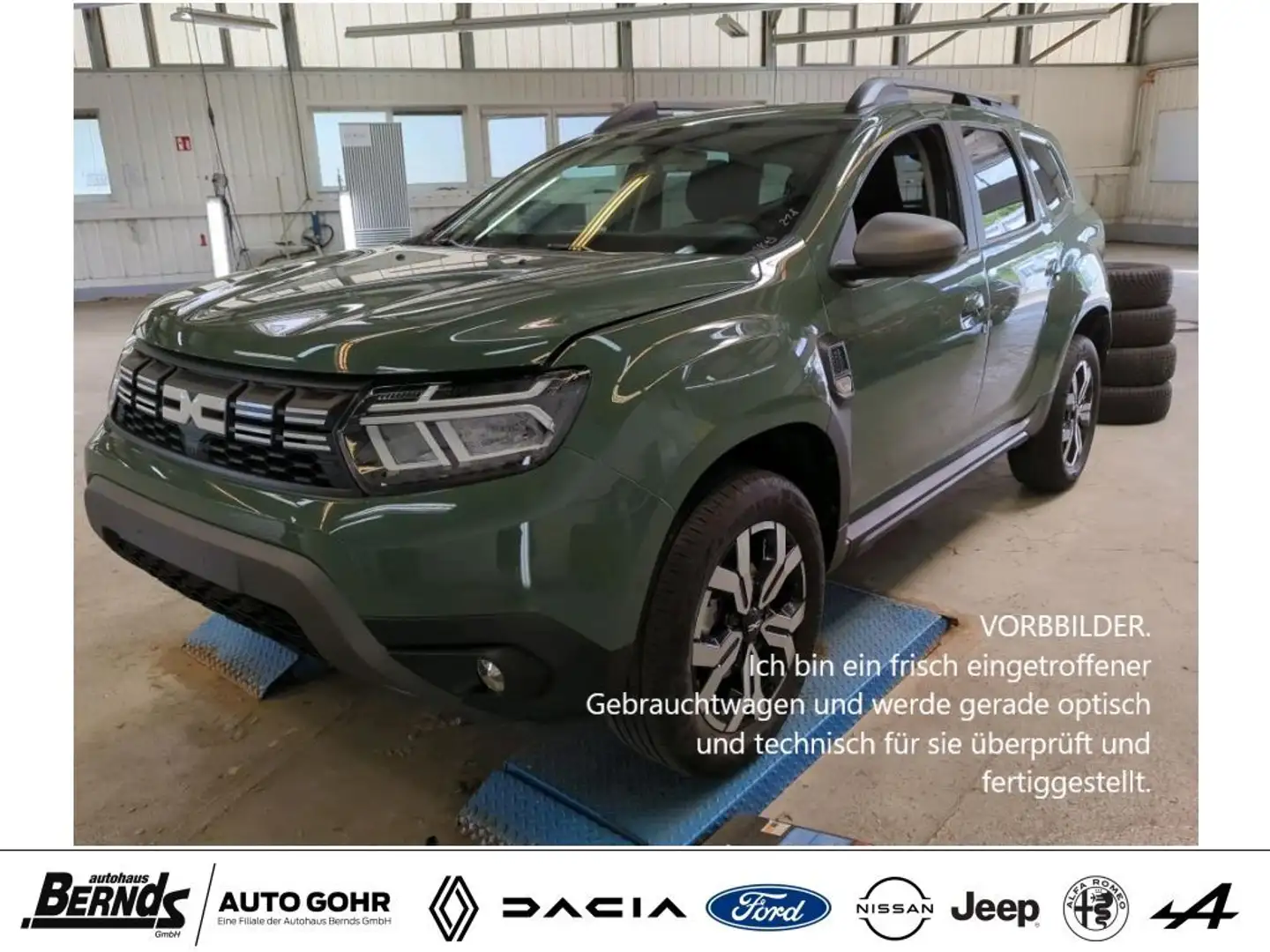 Dacia Duster TCe 130 2WD Journey + KLIMAAUTOMATIK R-KAMERA NAVI Groen - 1
