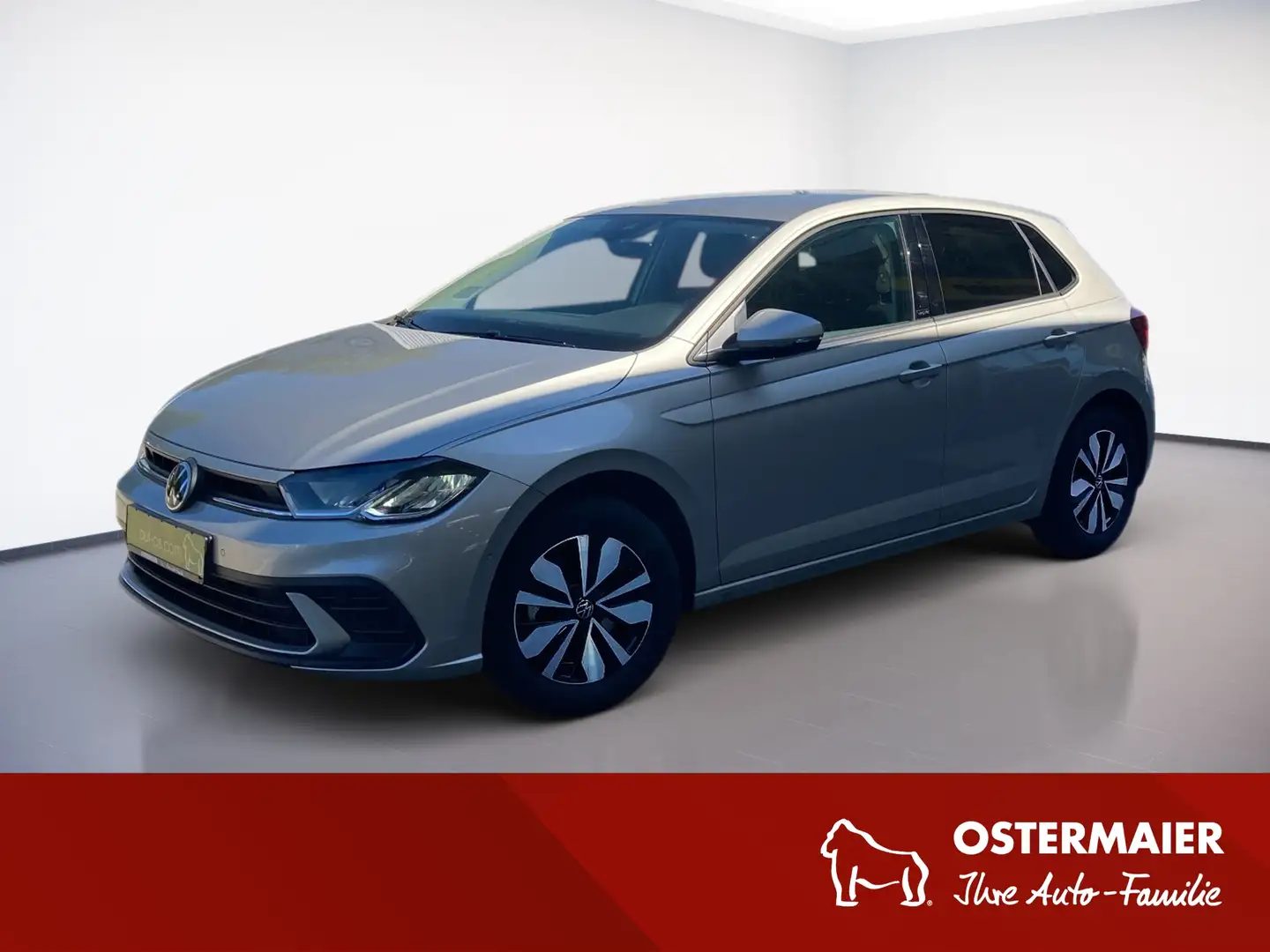 Volkswagen Polo Life 1.0TSI LightA.DSG.NAV.2xPDC.LaneA.BergA.SHZ.W Argent - 1