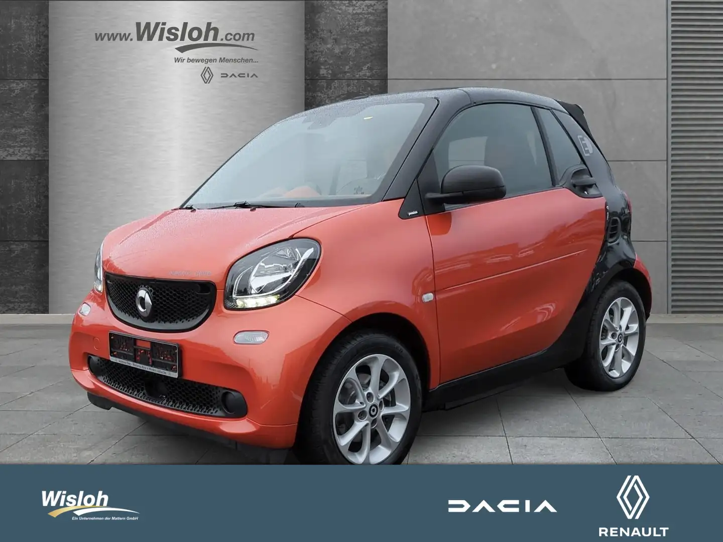 smart forTwo EQ electric drive passion Orange - 1