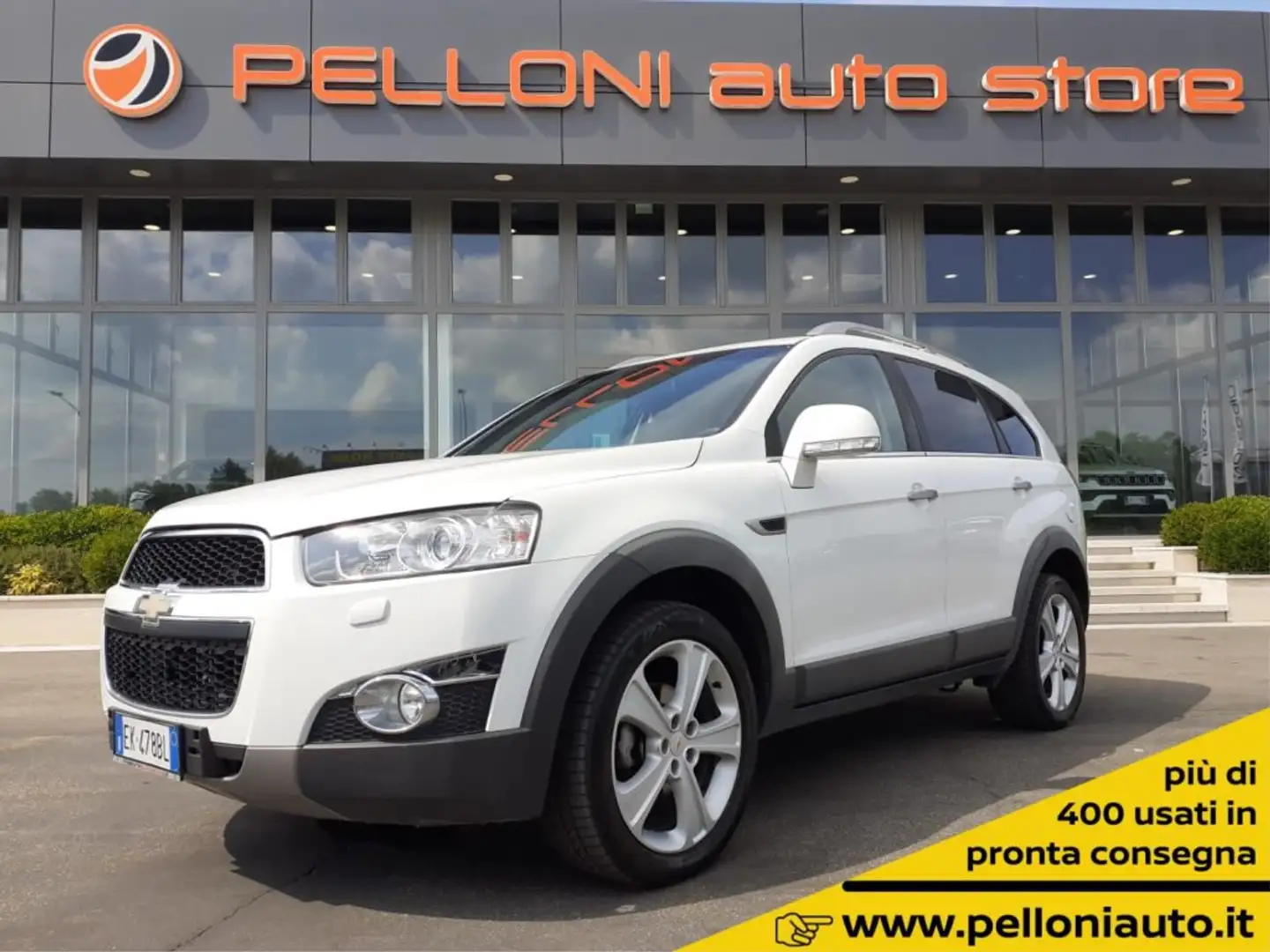 Chevrolet Captiva 2.2 VCDi 184CV 7 POSTI - 4X4 AUTOMATICA - GARANZIA Blanco - 1