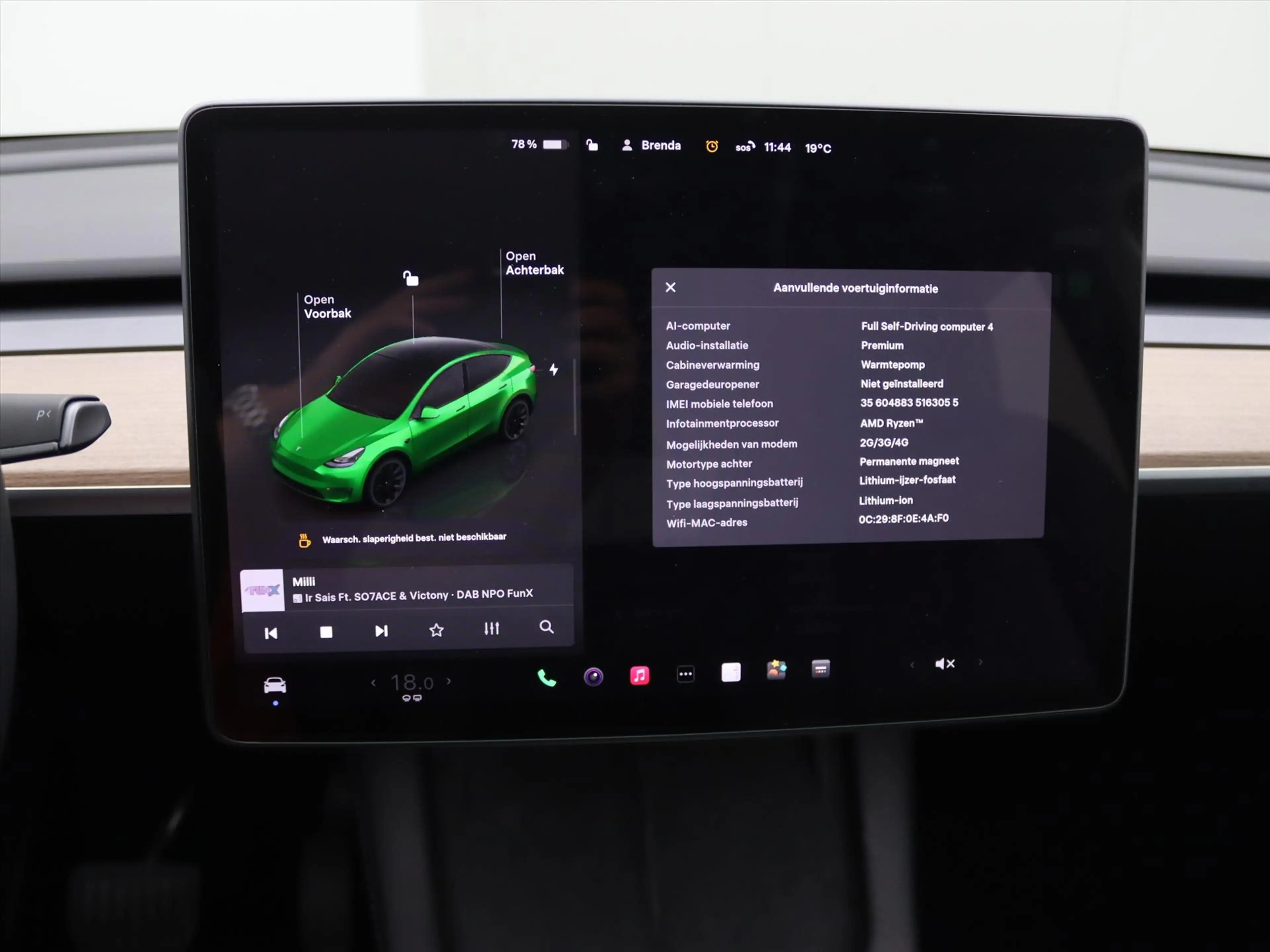 Tesla Model Y Standard RWD Plus 351pk 95% SoH [ HW4+FSD SUPERVIS — photo 34