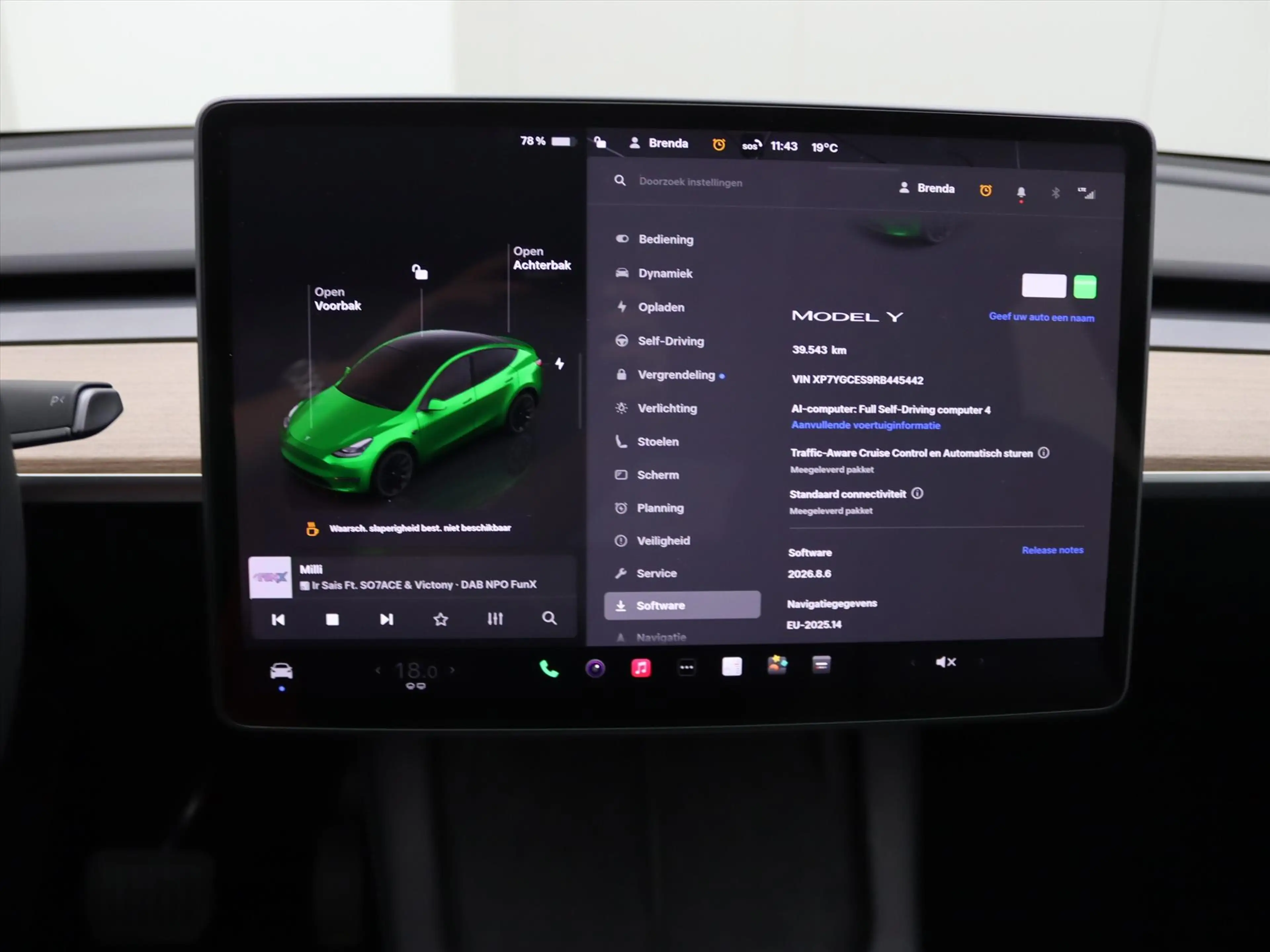 Tesla Model Y Standard RWD Plus 351pk 95% SoH [ HW4+FSD SUPERVIS — photo 33