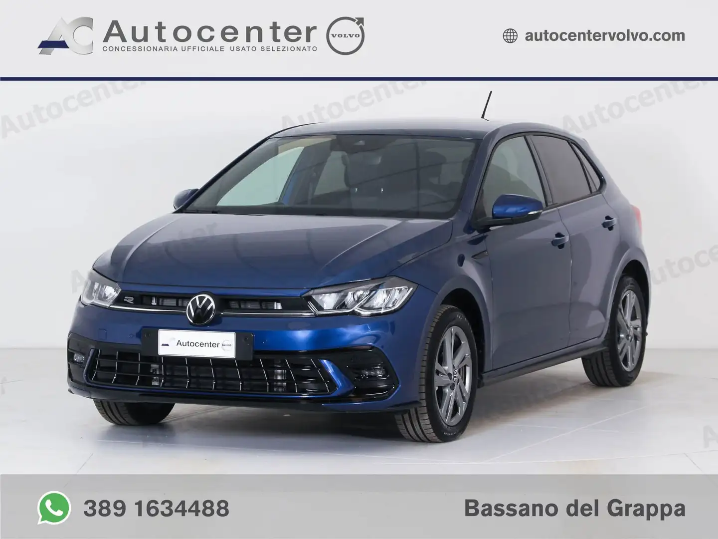 Volkswagen Polo 1.0 TSI 115 CV DSG R-Line Blu/Azzurro - 1