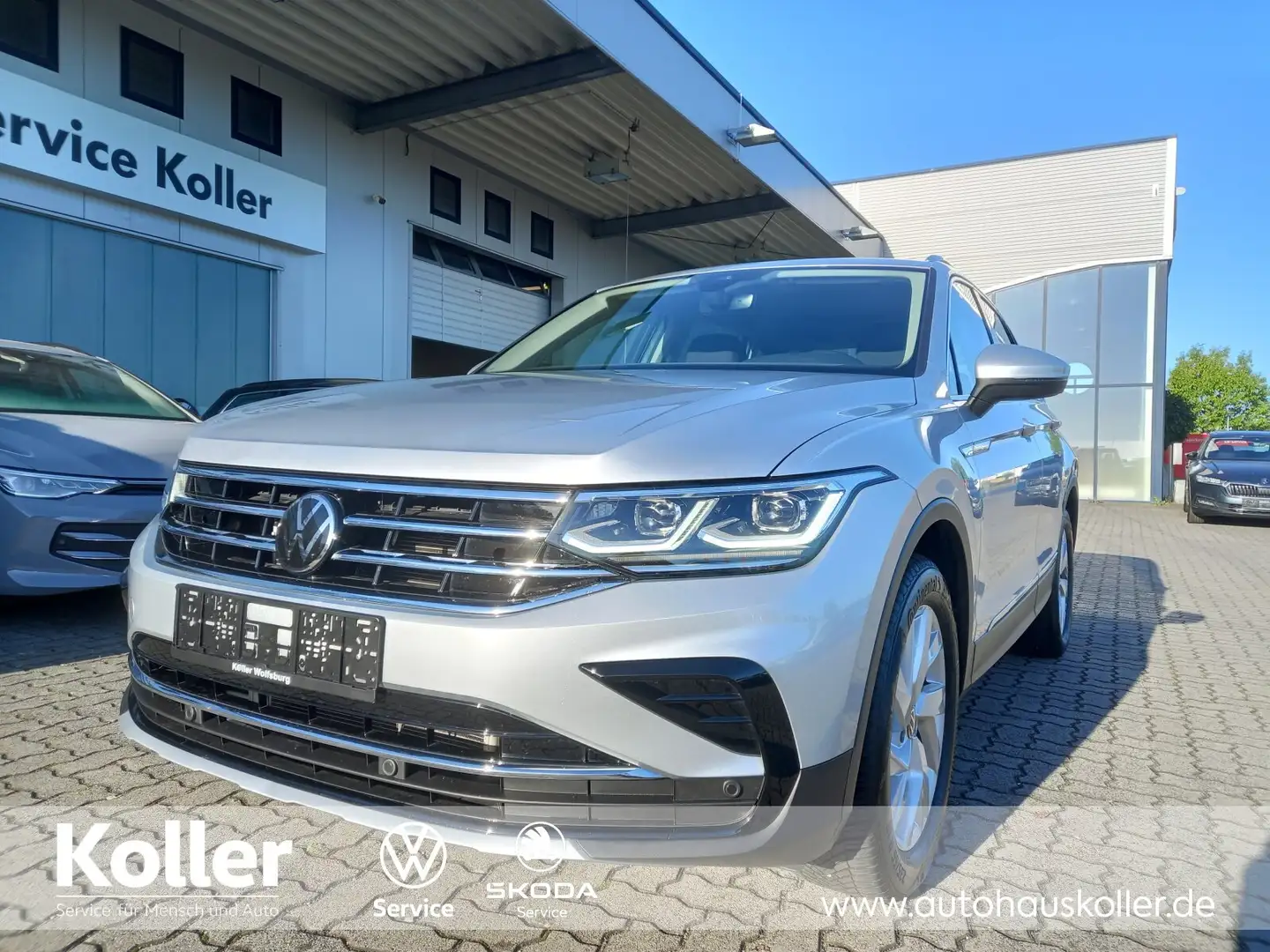 Volkswagen Tiguan Tiguan 1.5 TSI DSG Elegance Navi Kamera Matrix LED Argento - 2