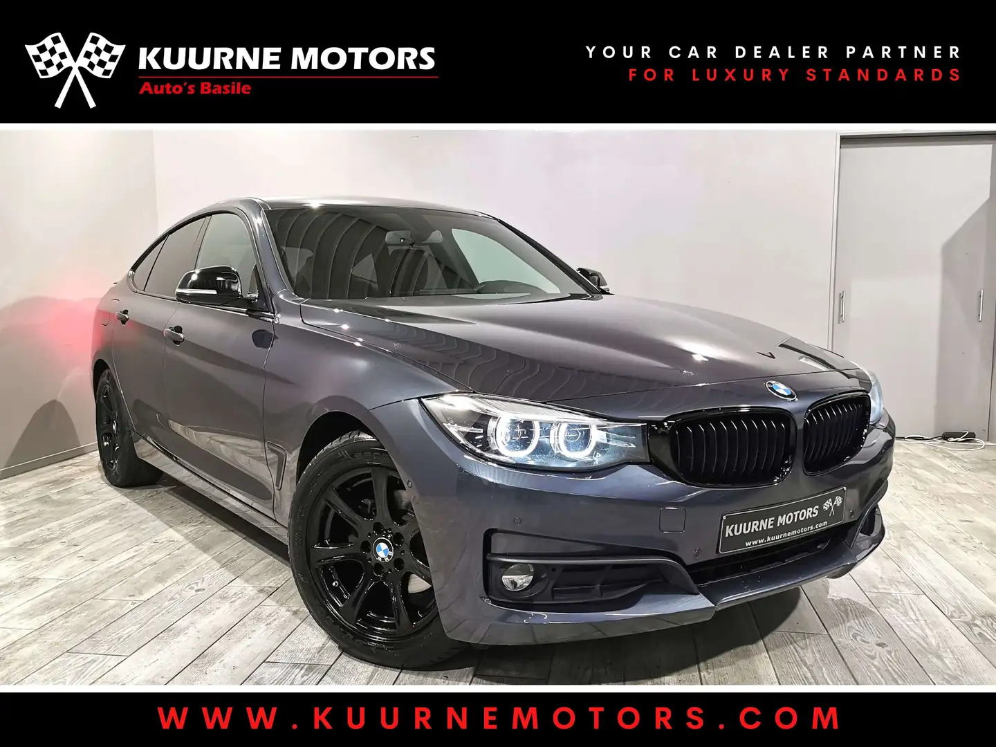 BMW 318 dA GT Led/Leder/Cam/GpsPro/VerwZet *1j garantie* Gris - 1