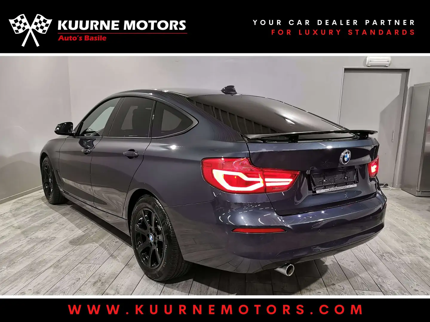 BMW 318 dA GT Led/Leder/Cam/GpsPro/VerwZet *1j garantie* Gris - 2