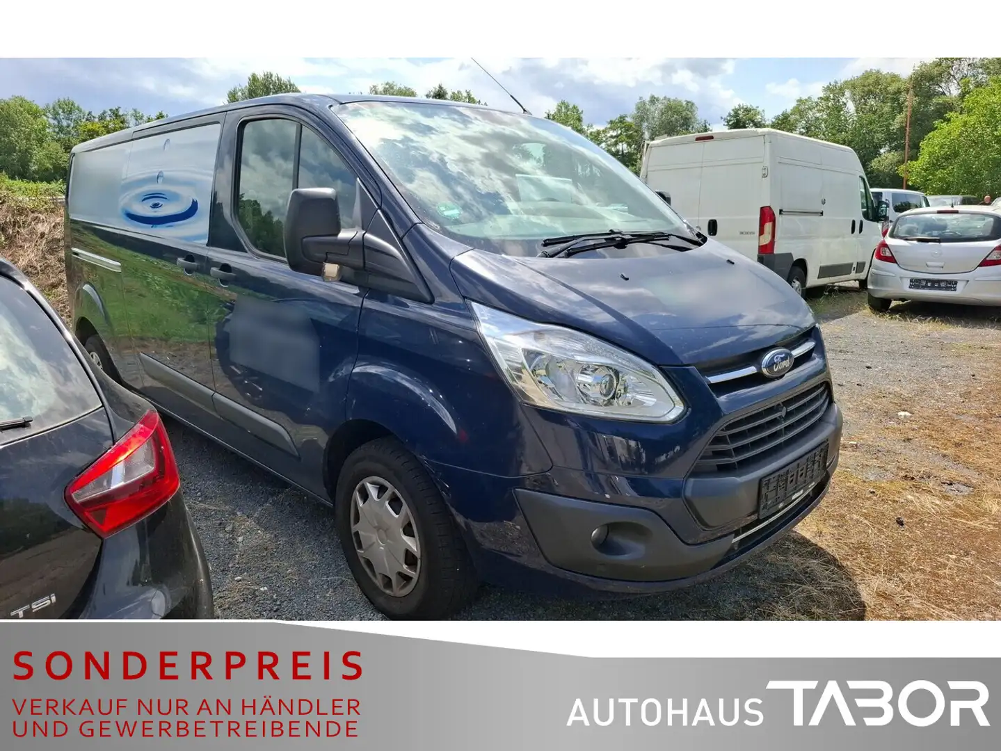 Ford Transit Custom Custom 2.0 TDCi 310 L2 Klima PDC GRA Blau - 2