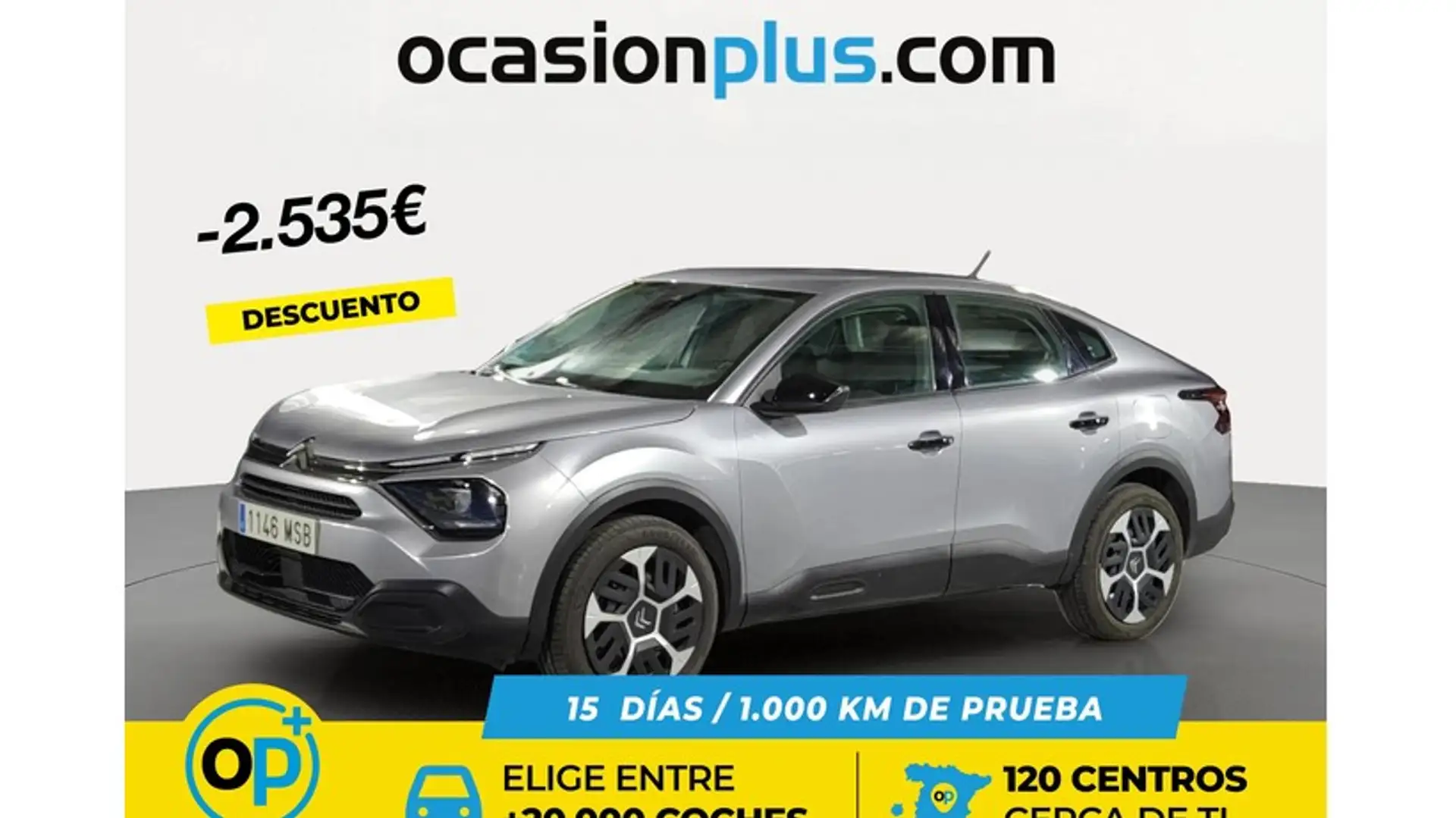 Citroen C4 X 1.2 PureTech You S&S 100 Plateado - 1