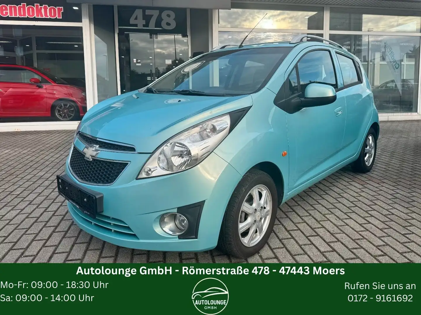 Chevrolet Spark LS+ SERVO*KLIMA*4x EFH*niedrige Km* Grün - 1